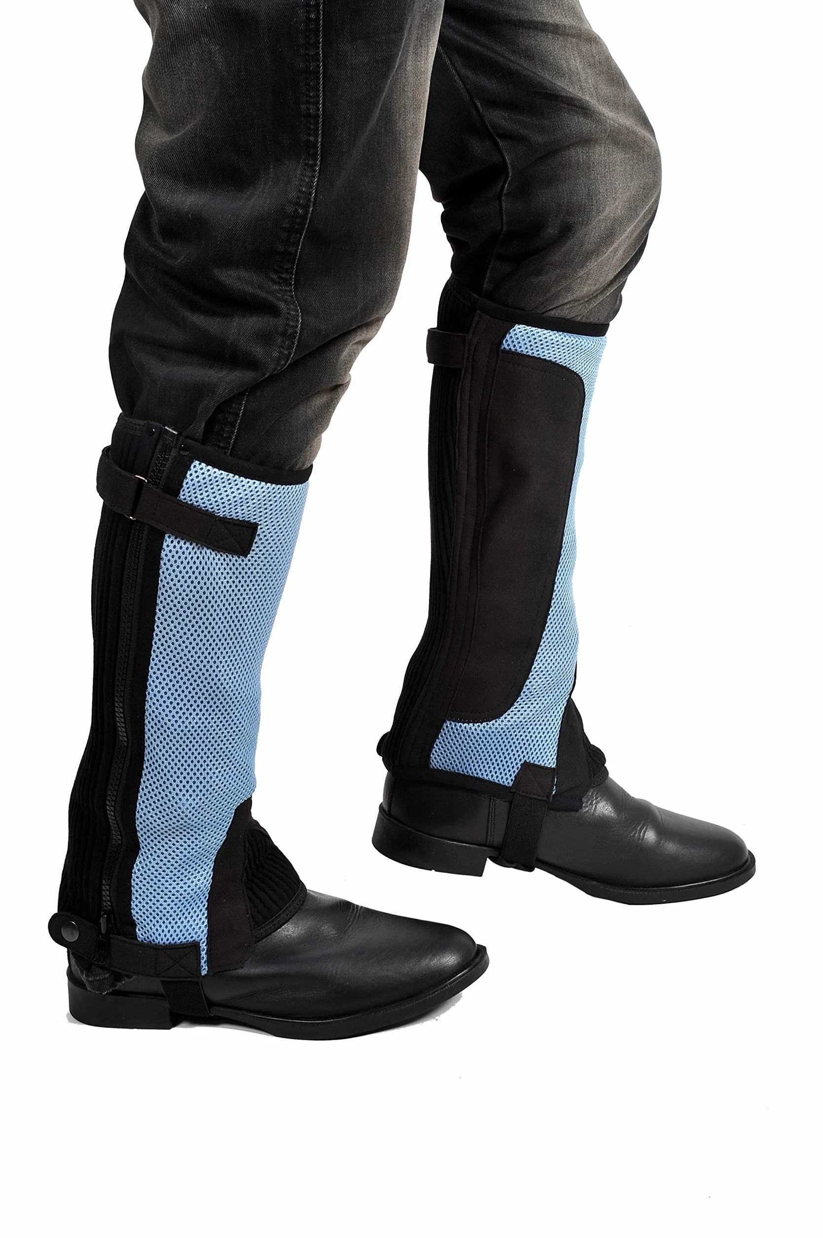 Reiterchaps Mesh Mit Synthetischen Amara Mini Chaps Ghette da equitazione Unisex Adulto