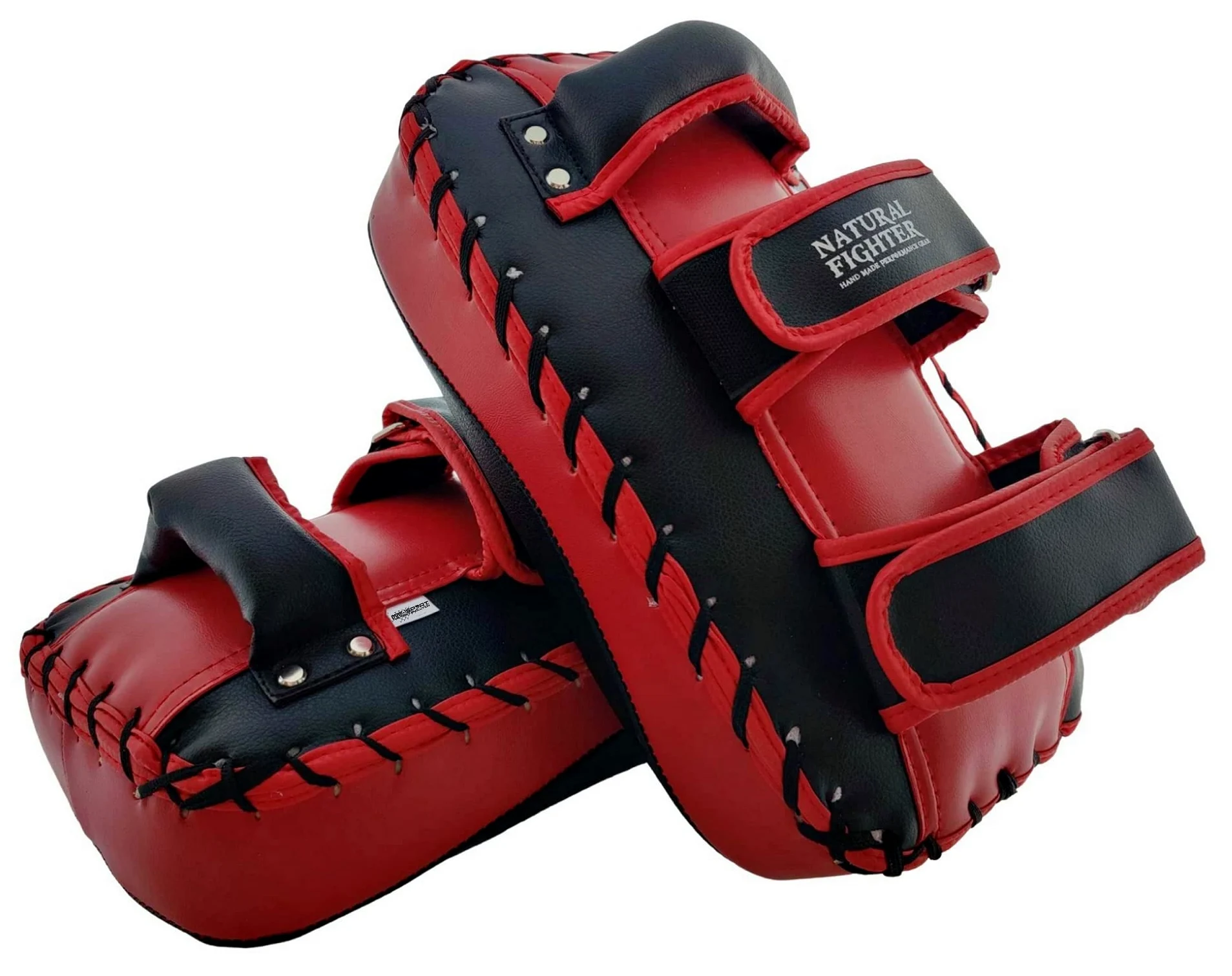 mmasport colpitore pao Scudo Thai Pad Curvo Pesante in Pelle di Microfibra con Imbottitura in Gel per Allenamento MMA Muay Thai Kick Boxe Arti Marziali