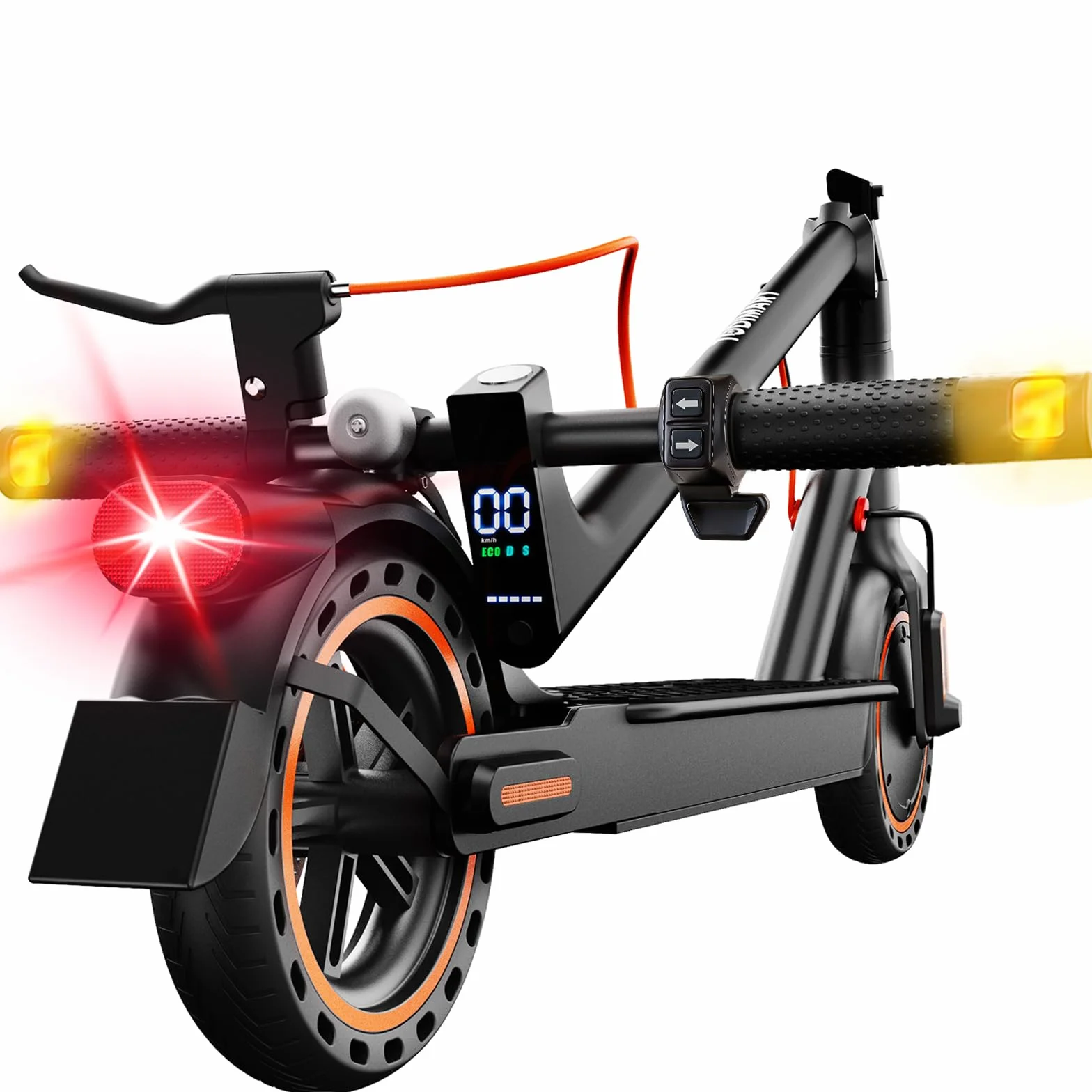 Monopattino Elettrico Adulto Ultraleggero 35KM Autonomia 25 Km/h 350W 8.5" Pneumatici Solidi Pieghevole