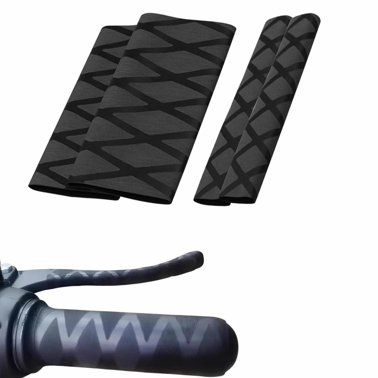 4 Pezzi coprimanopole scooter Coprimanopole Moto R1200GS R1250GS F850GS F800GS Copertura Universale Termorestringente per manopole originali e comandi riscaldati