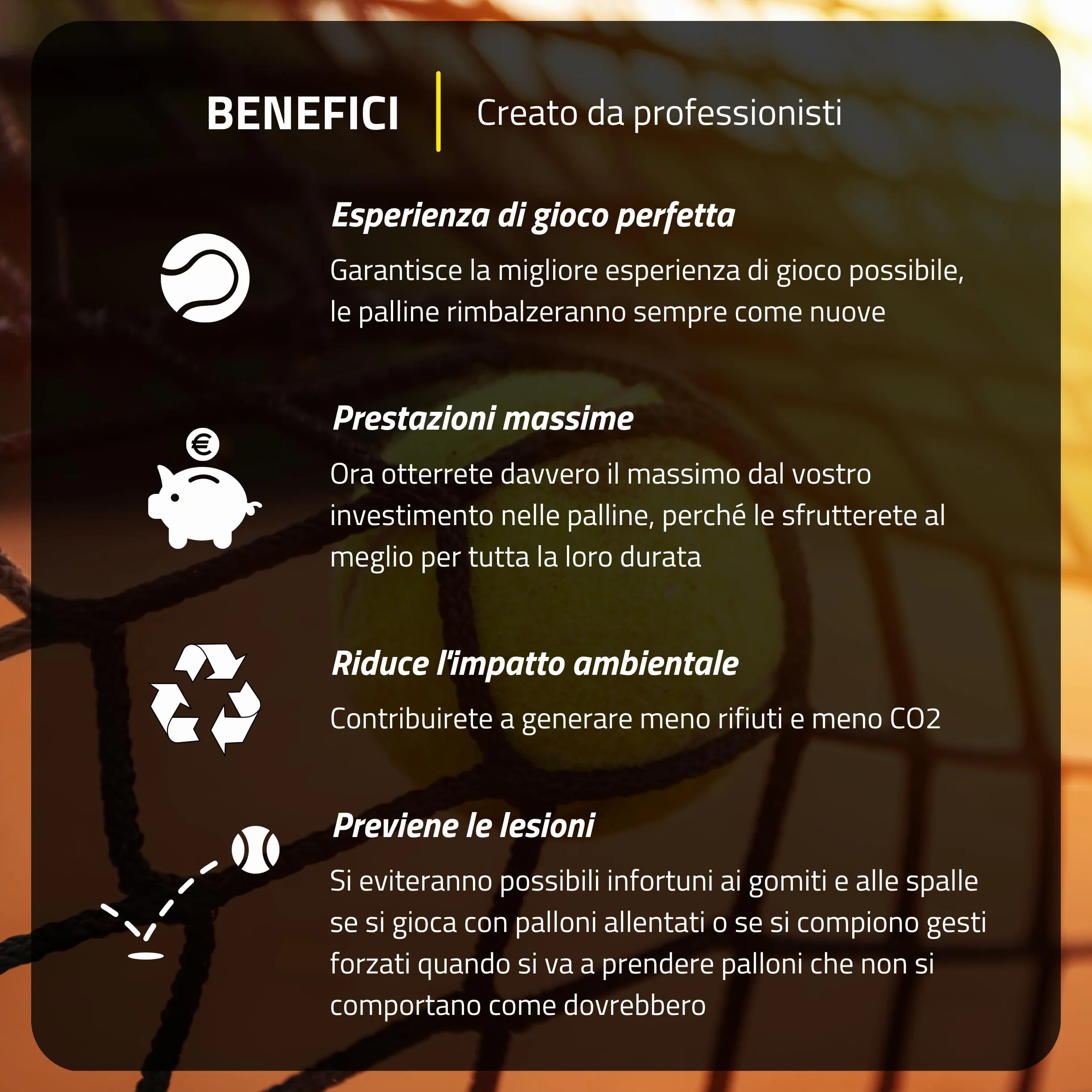 Pascal Box Pressurizzatore per palline da padel con pompa