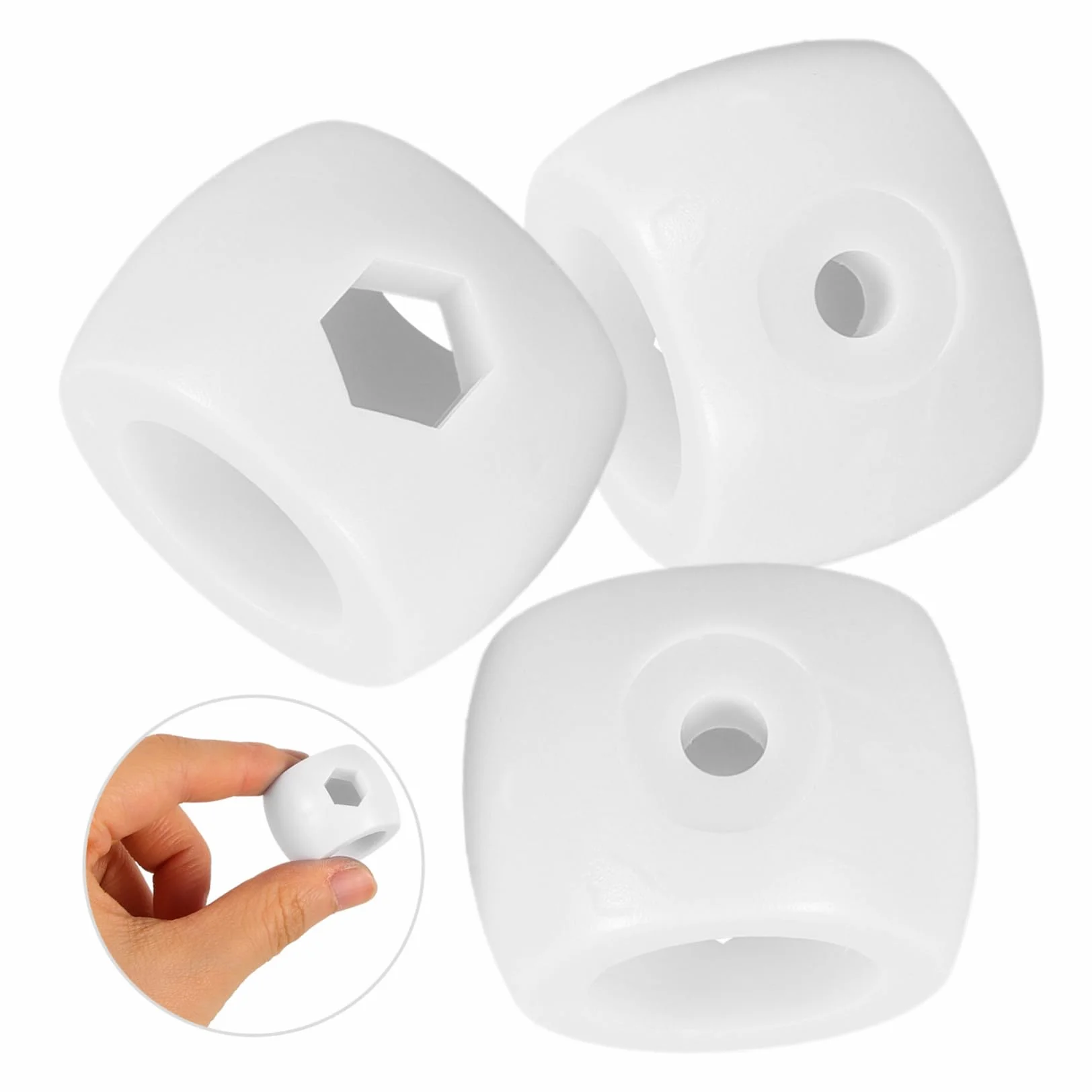 BESPORTBLE 24 pezzi Accessori Calcio Balilla Plastica Posizionatore Aste Goal Parti Ricambio Tavolo Calcio