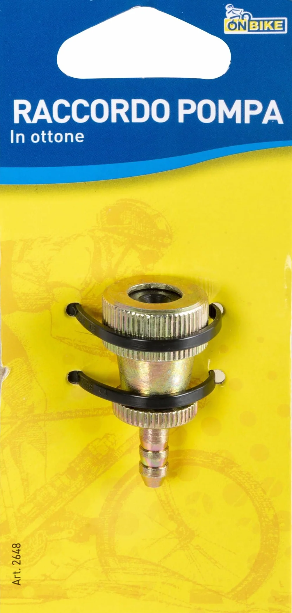 Raccordo Pompa Bici Ottone Universale Compatibile Valvola Italiana Francese Tenuta Ermetica Ricambio Gonfiaggio