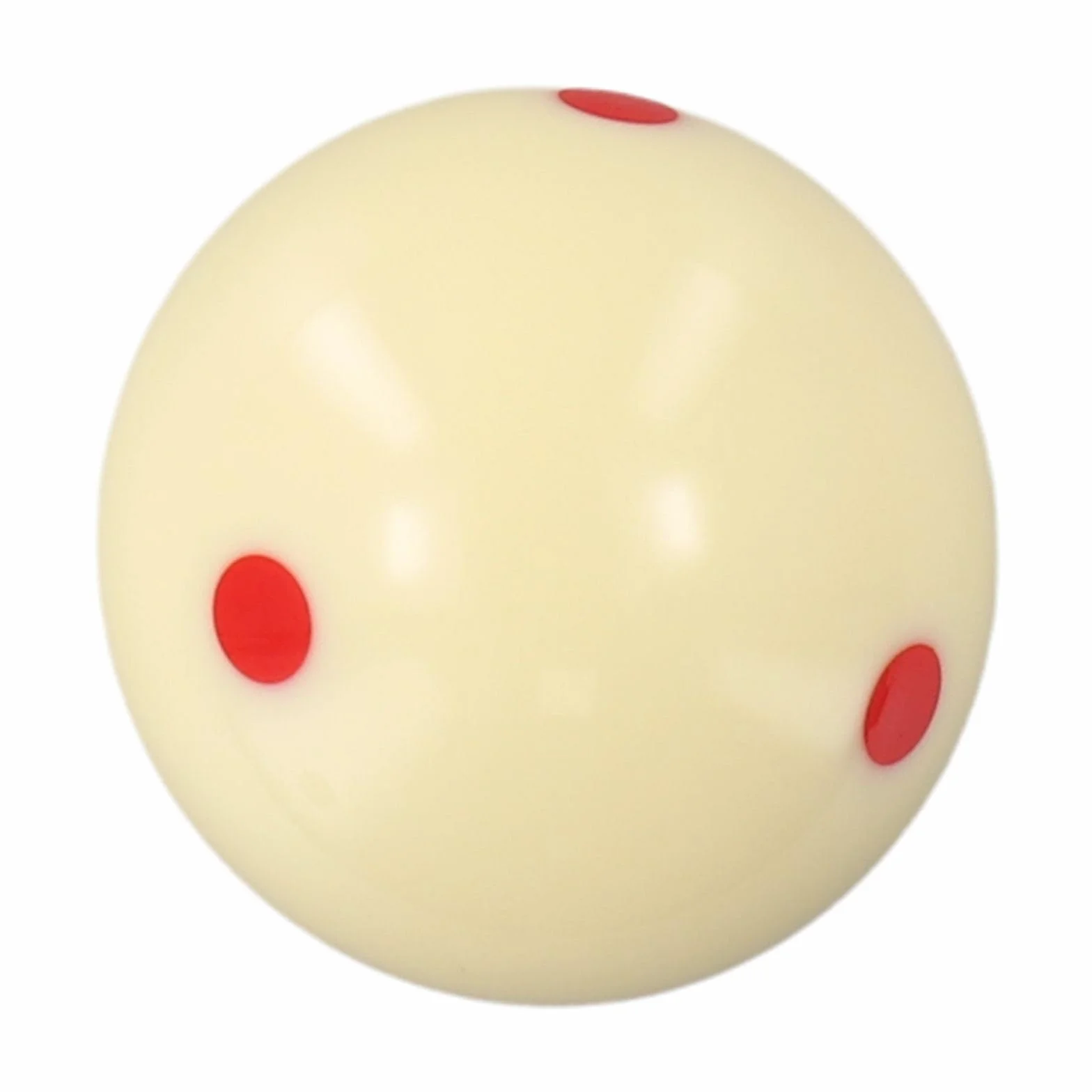 Pallina da allenamento per biliardo, palla rossa 5,7 cm, 6 punti, resina, accessorio per visualizzazione obiettivi