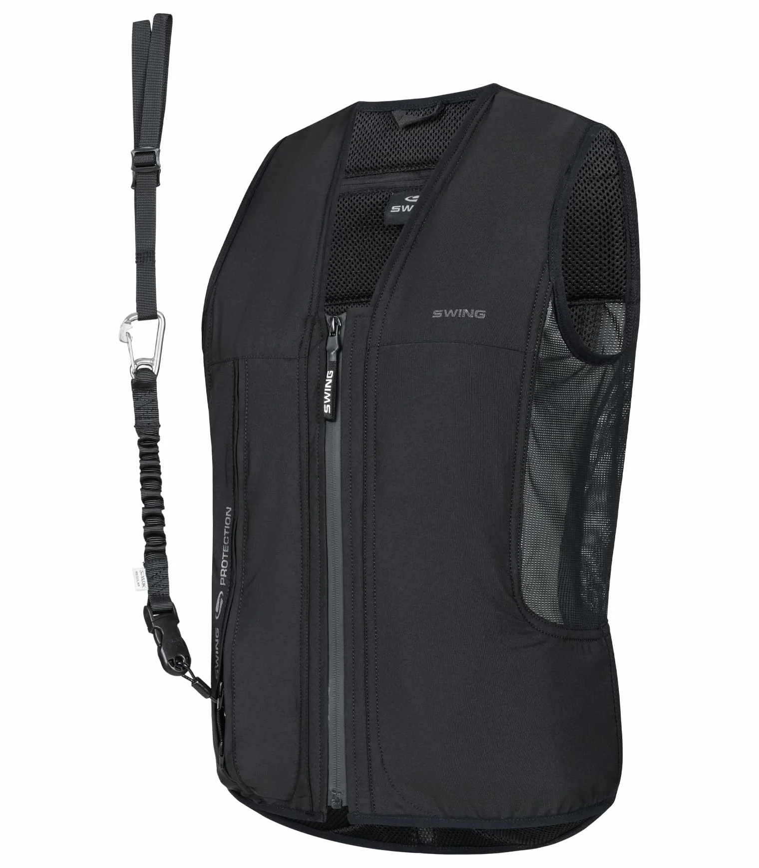 SWING Gilet Airbag P25 AIR, nero, taglia XS