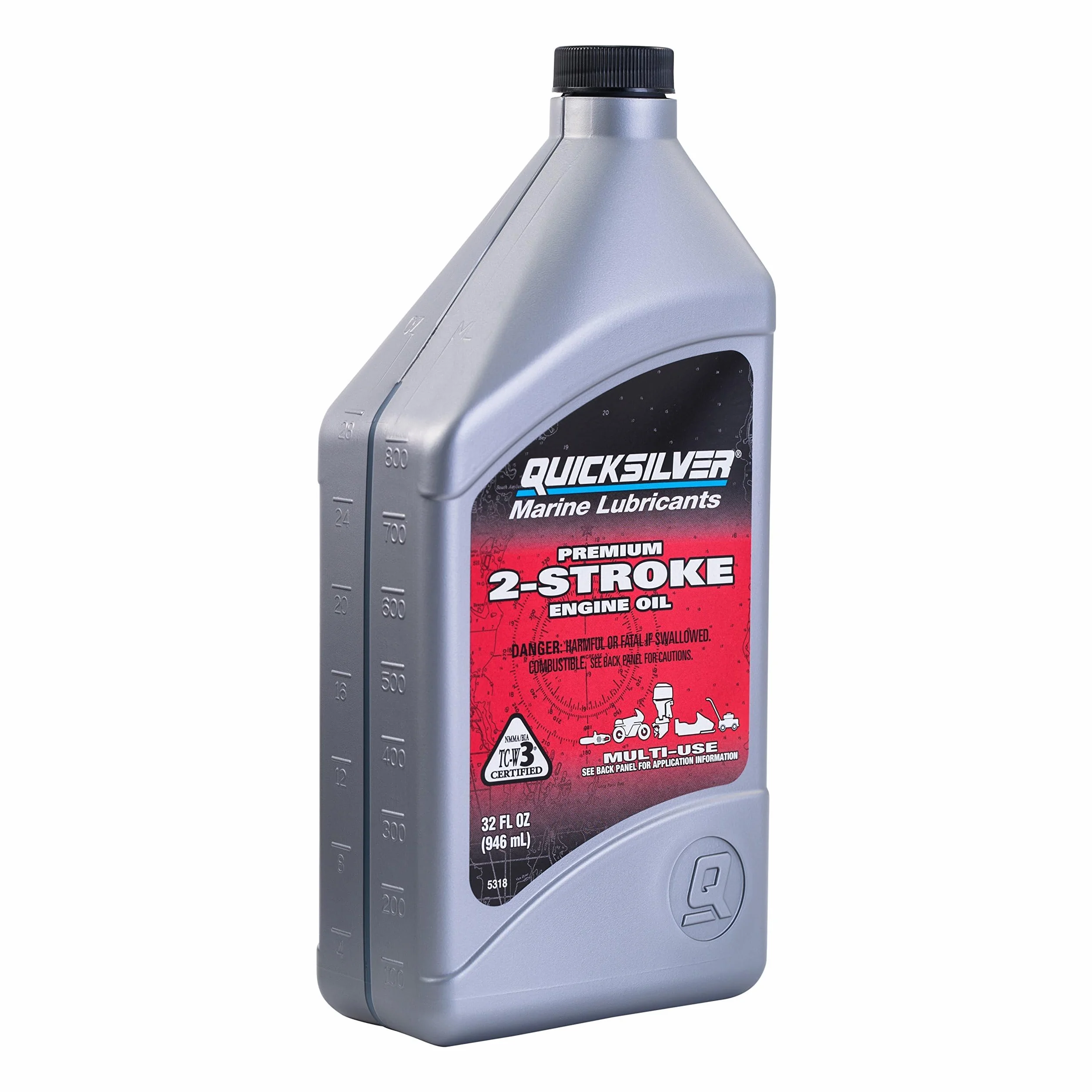 Mercury Quicksilver Premium 2 ciclo fuoribordo olio 907,2 gram