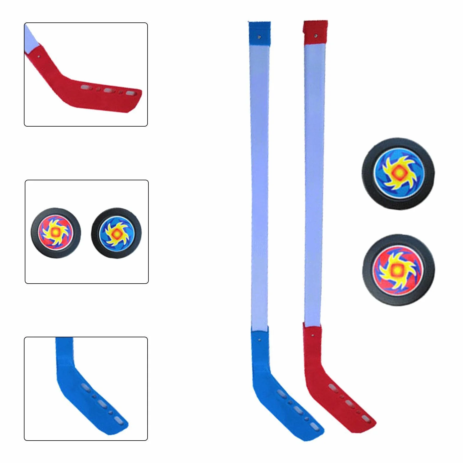 Bastoni da hockey per bambini Set di hockey da strada giovanile Attrezzatura da allenamento regali di compleanno