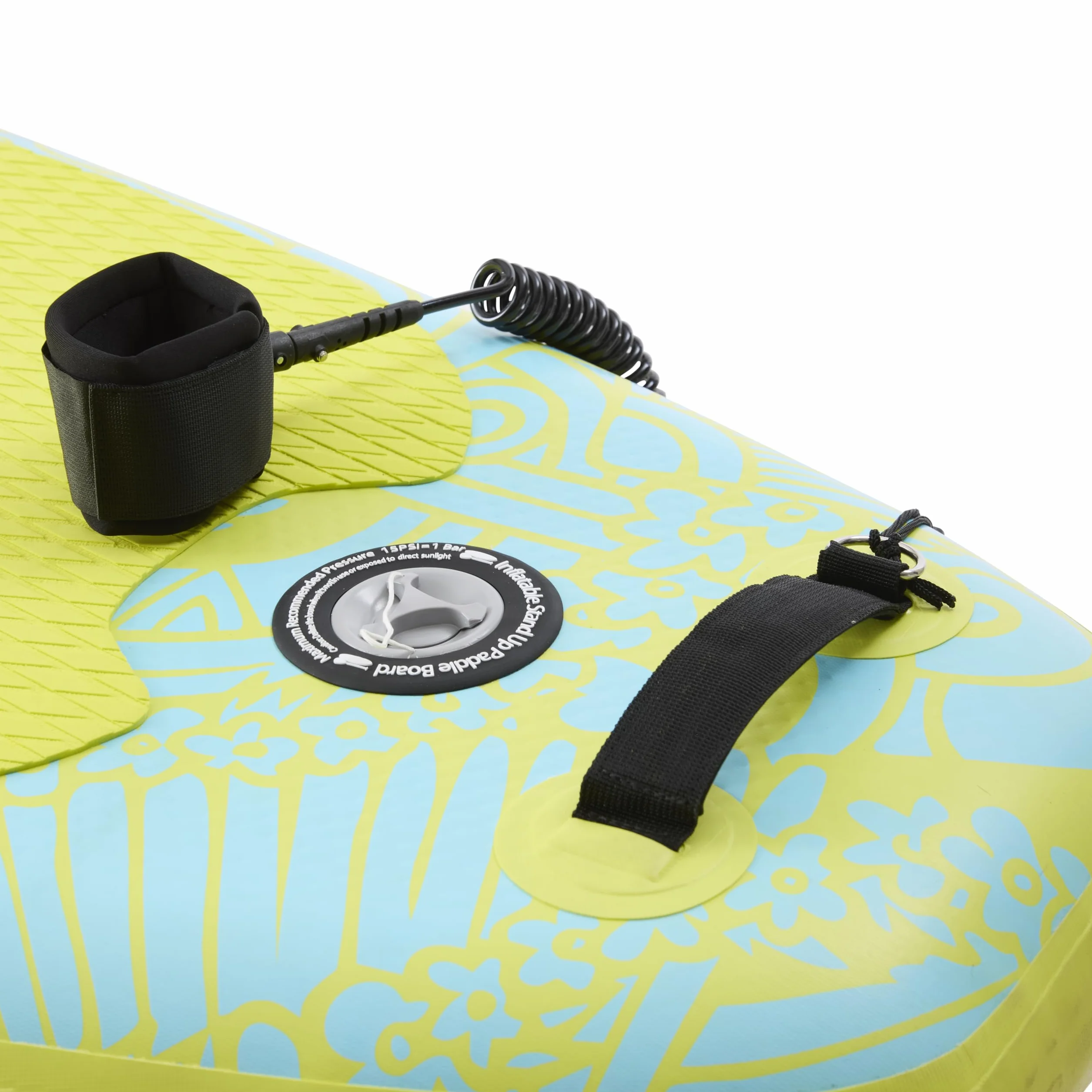 Nilox Stand Up Paddle Board 335x84x15 cm PVC Inflatable with Backpack Pump Paddle Leash 3 Fins