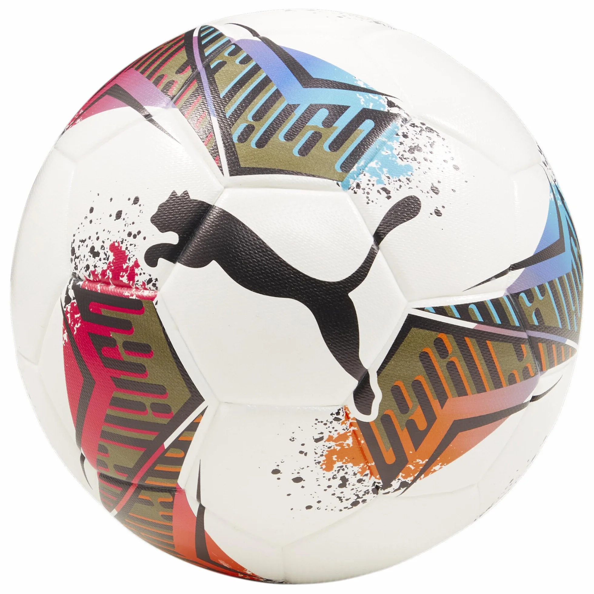 PUMA Pallone da Calcio 1 TB (FIFA® Quality PRO) 4, White Garnet Rose Dusty Aqua Pink Blue