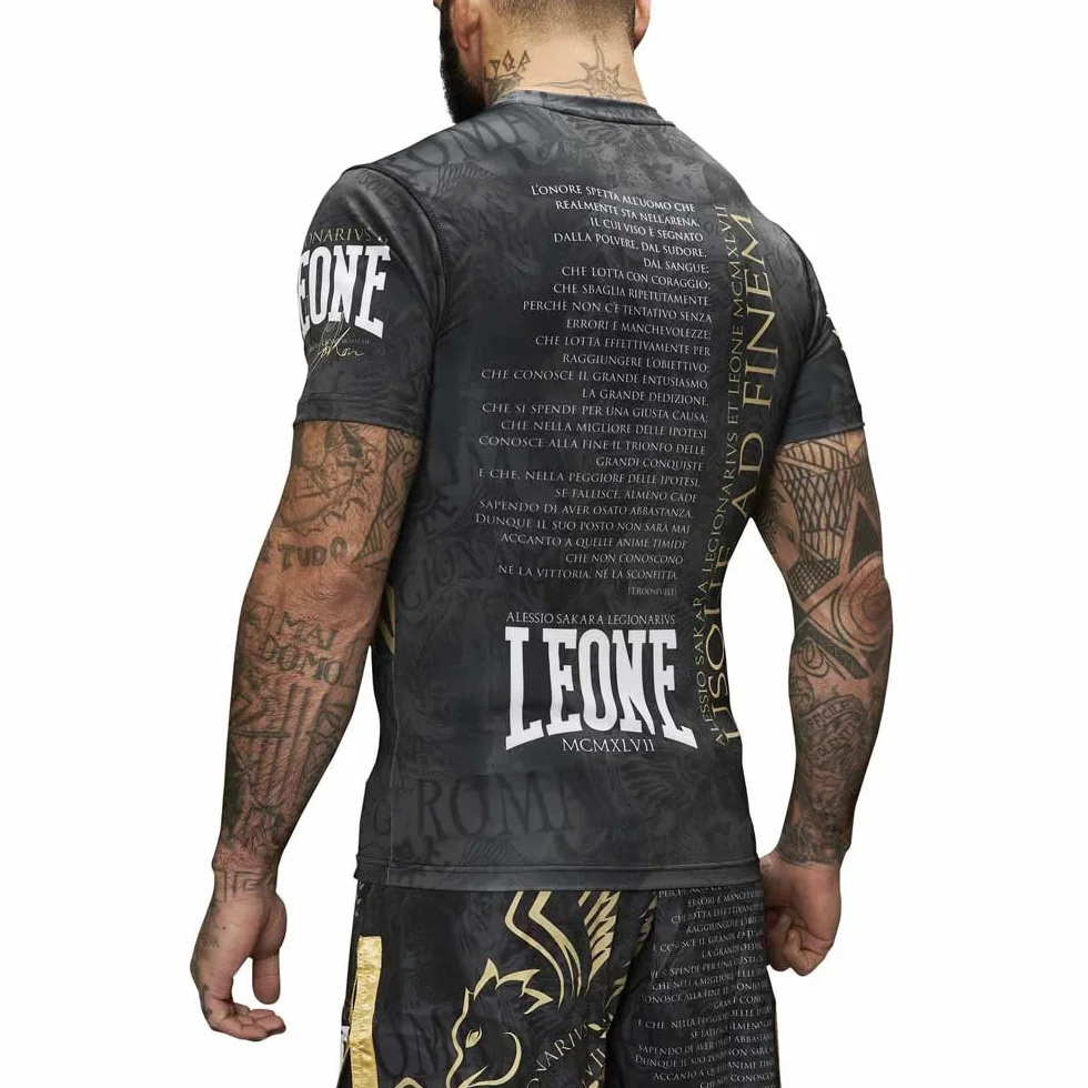 Leone 1947 Rashguard Legionarius AB925 Unisex Adulto