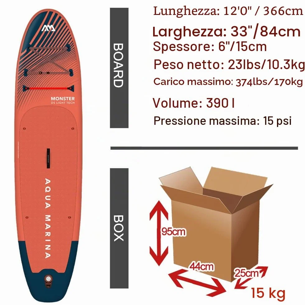 Aqua Marina Aufblasbare Stand Up Paddle Boards (iSUP) ? Komplett-Sets f?r Erwachsene