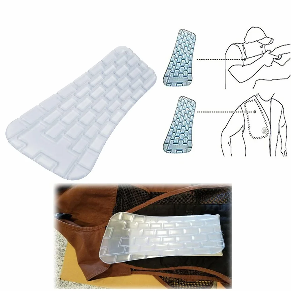 HATSEN Tactics Cuscinetti per spalle posteriori in gel