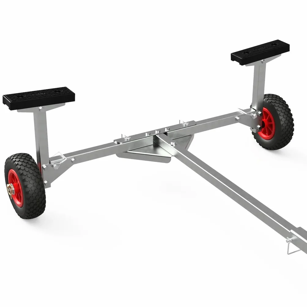 Carrello alaggio Pieghevole per Barca SUPROD TR200, PU, Ø 200 mm
