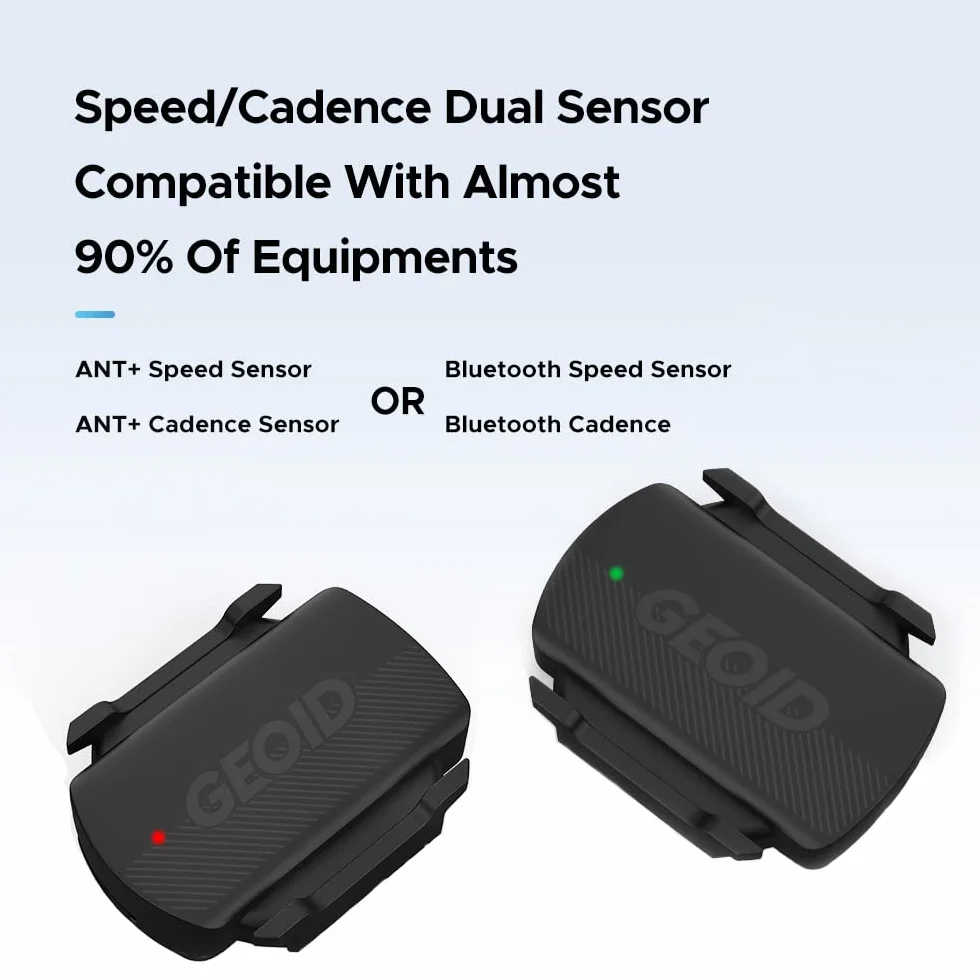 GEOID CS600 Sensore di Cadenza Velocità Ciclismo ANT+ Bluetooth RPM Bicicletta