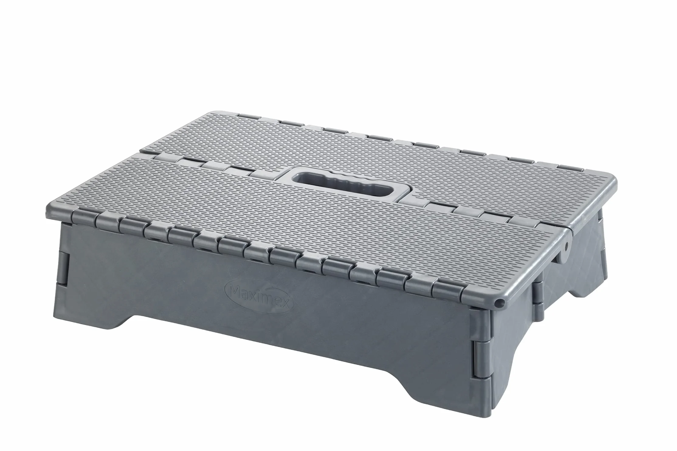 Maximex Pedana Pieghevole Grigio Nero