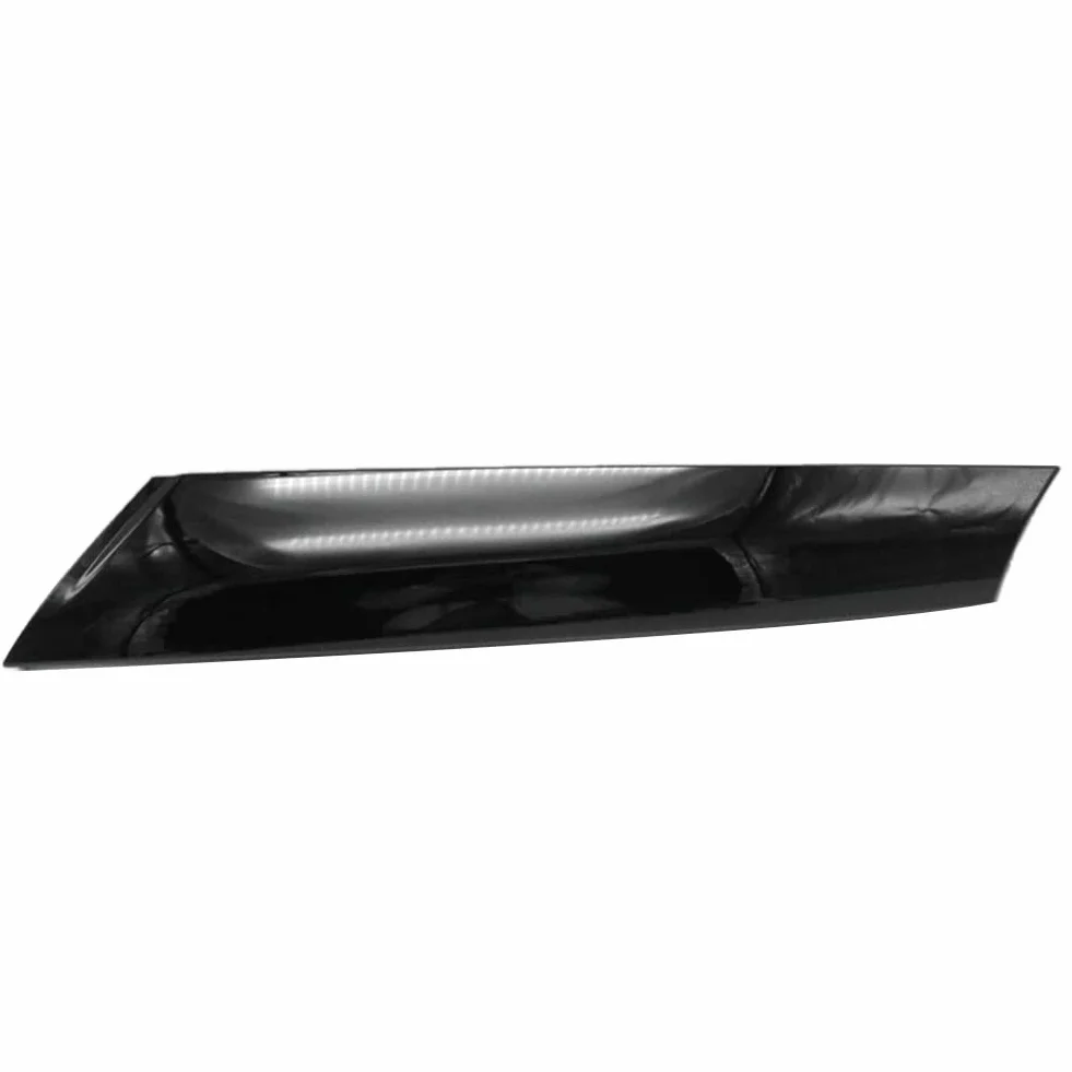 Per Mini R57 R55 R56 07-15 Parabrezza Anteriore Destro Post Trim Nero Luminoso Esterno Modanatura un Pilastro Trim Copertura