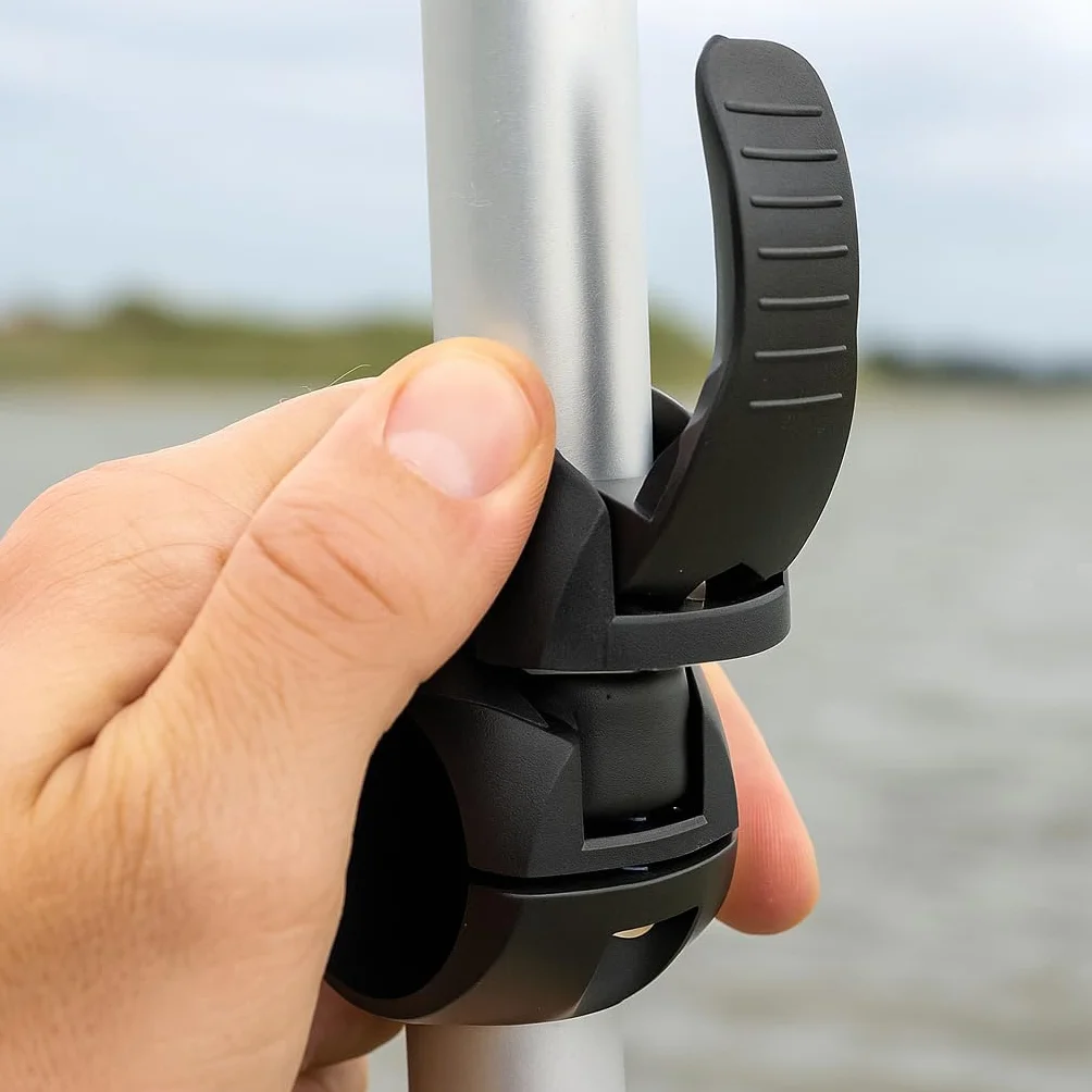 Alomejor Morsetto Paddle Surf in Acciaio Inox PVC 26-29mm
