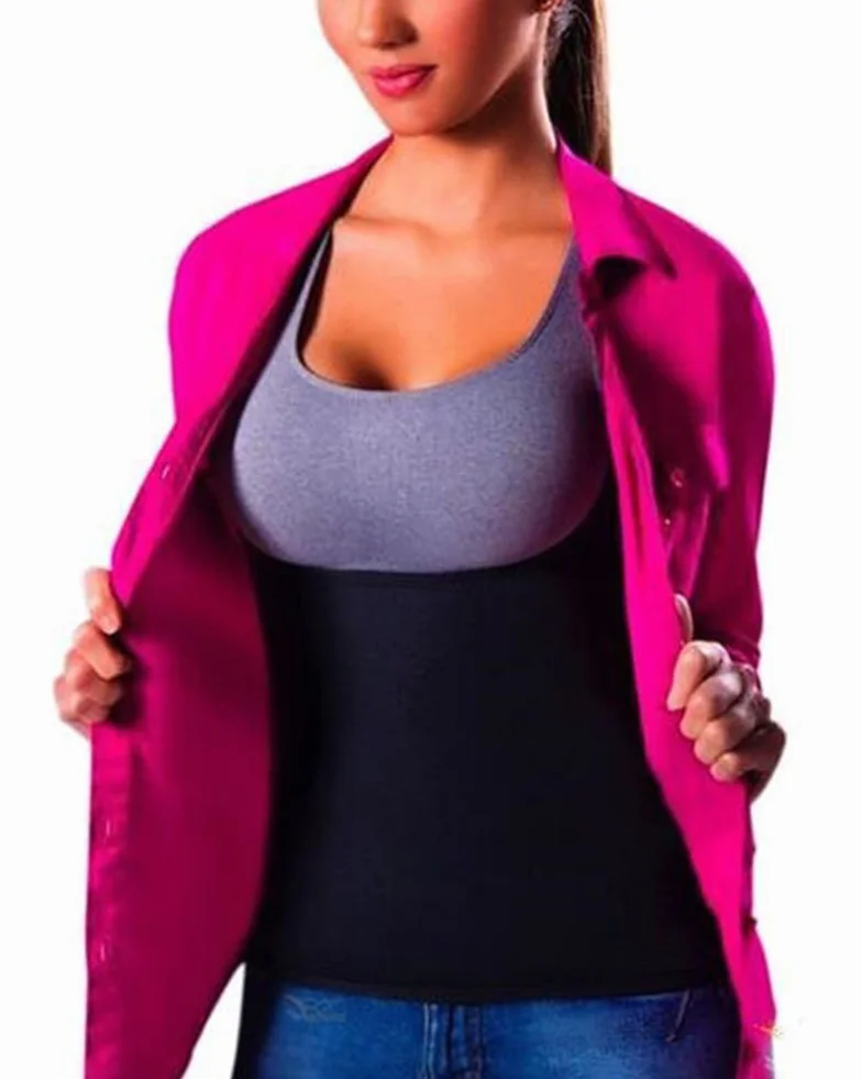 Canotta Fitness da Donna Neoprene Addome Toracico Bruciare Grassi Corsetti Sauna Suits Corpo Cintura Addominale Shaperwear