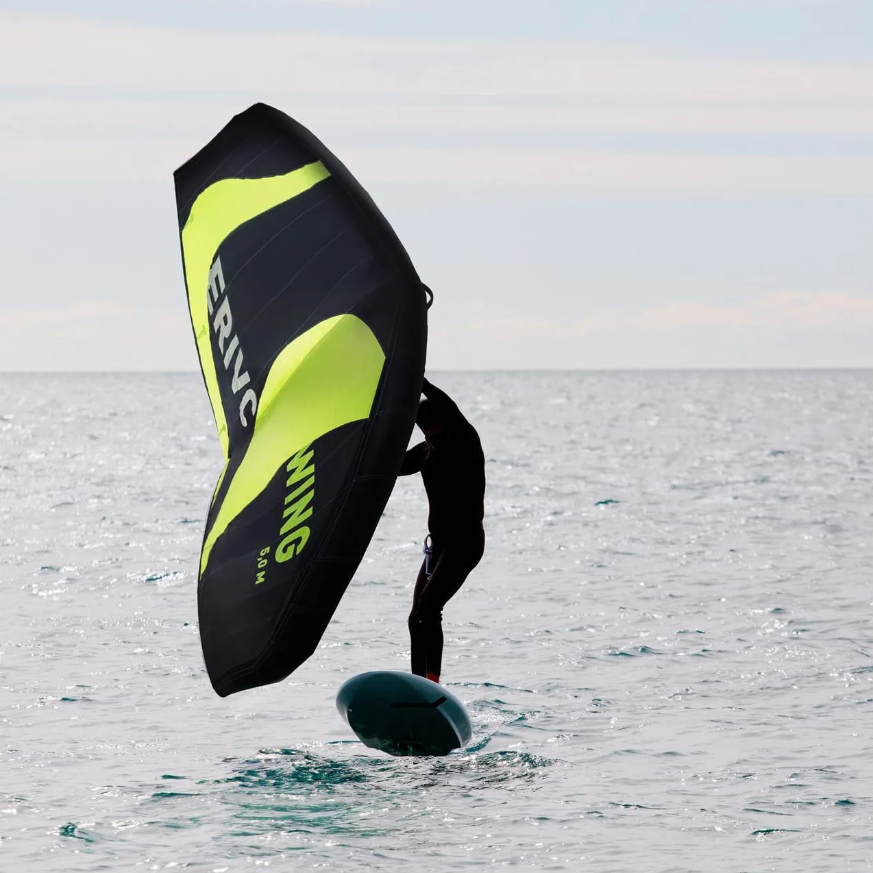 16.5FT Gonfiabile Wing Surfing Sport all'aperto Gonfiabile Vento Wing per surf in acqua, sci da neve, acqua Sportshigh Performance Wing
