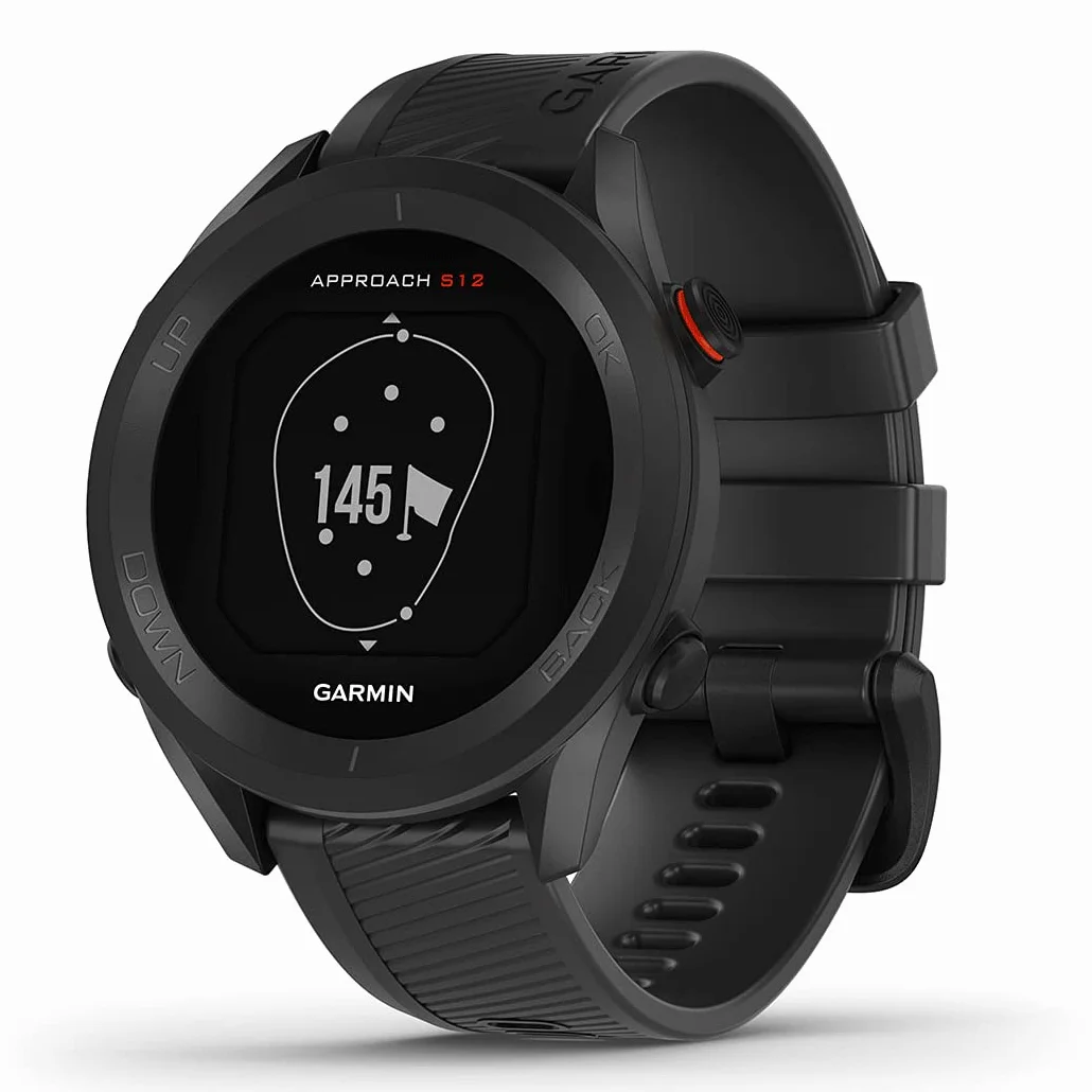 Garmin Approach S12 Orologio GPS da Golf 42.000+ Campi Internazionali Granite Blue