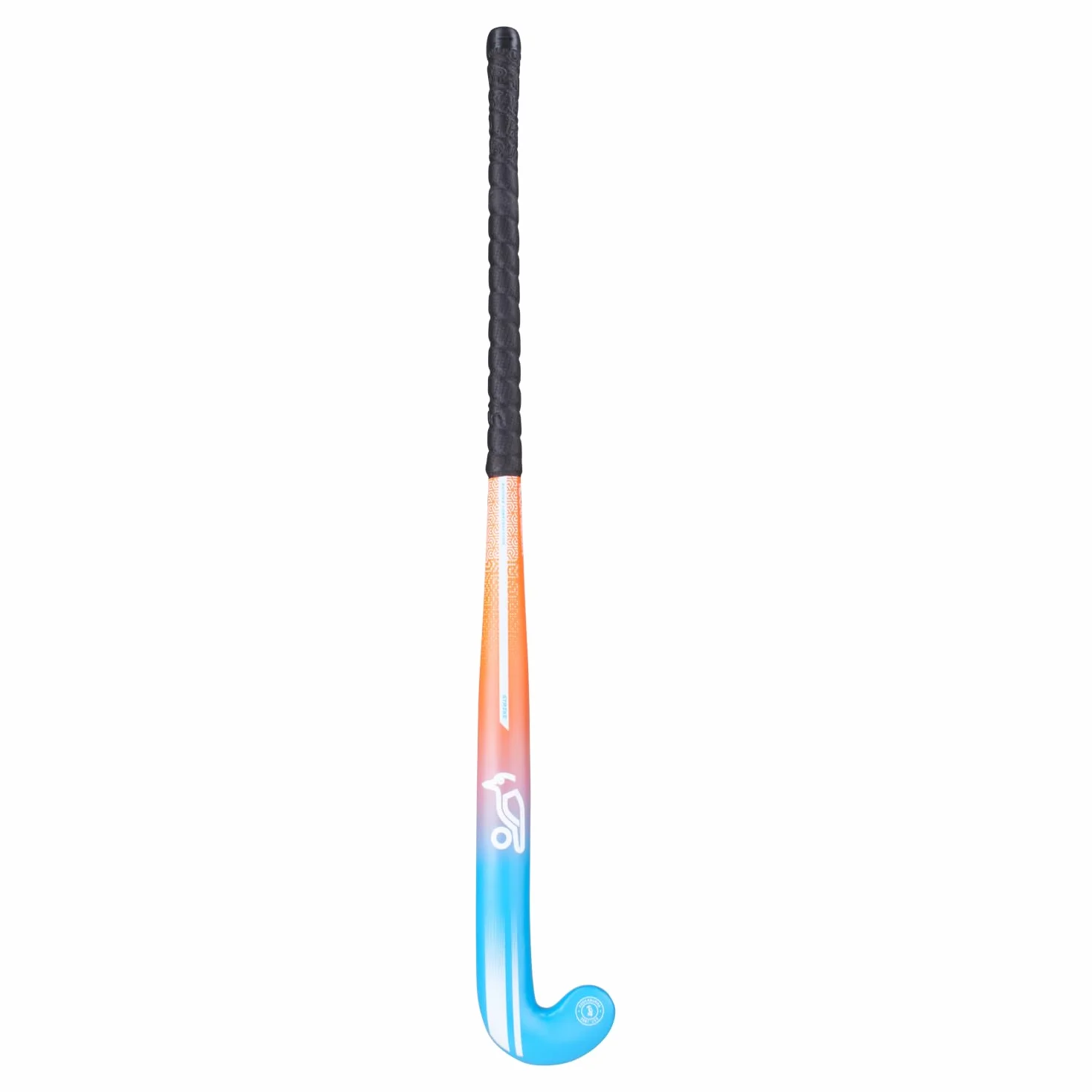KOOKABURRA Strike Bastone da Hockey Junior, Arancione/Blu, 28"