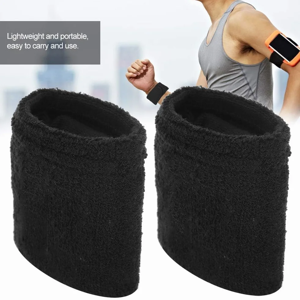 Peso Polso Guard 0.5KG Polsi Avvolge Sollevamento Pesi Sacchi di Sabbia Allenamento Fitness Uomini Donne Nero