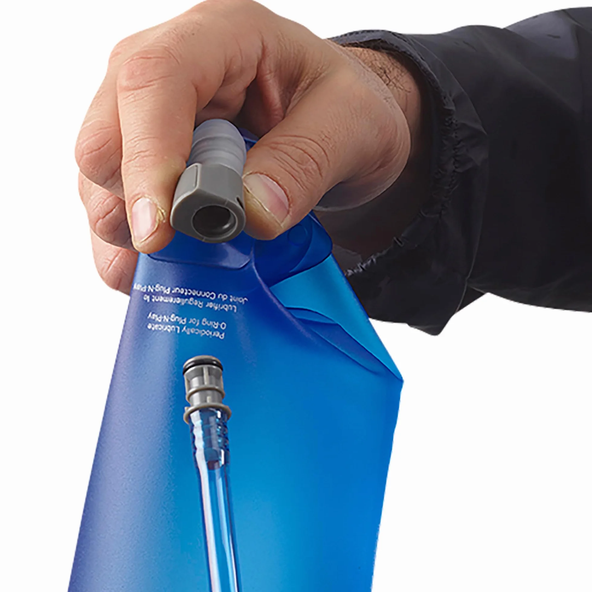 Salomon Soft Reservoir 2l Serbatoio Camelback Unisex, Valvola ad alto flusso, Clear Blue