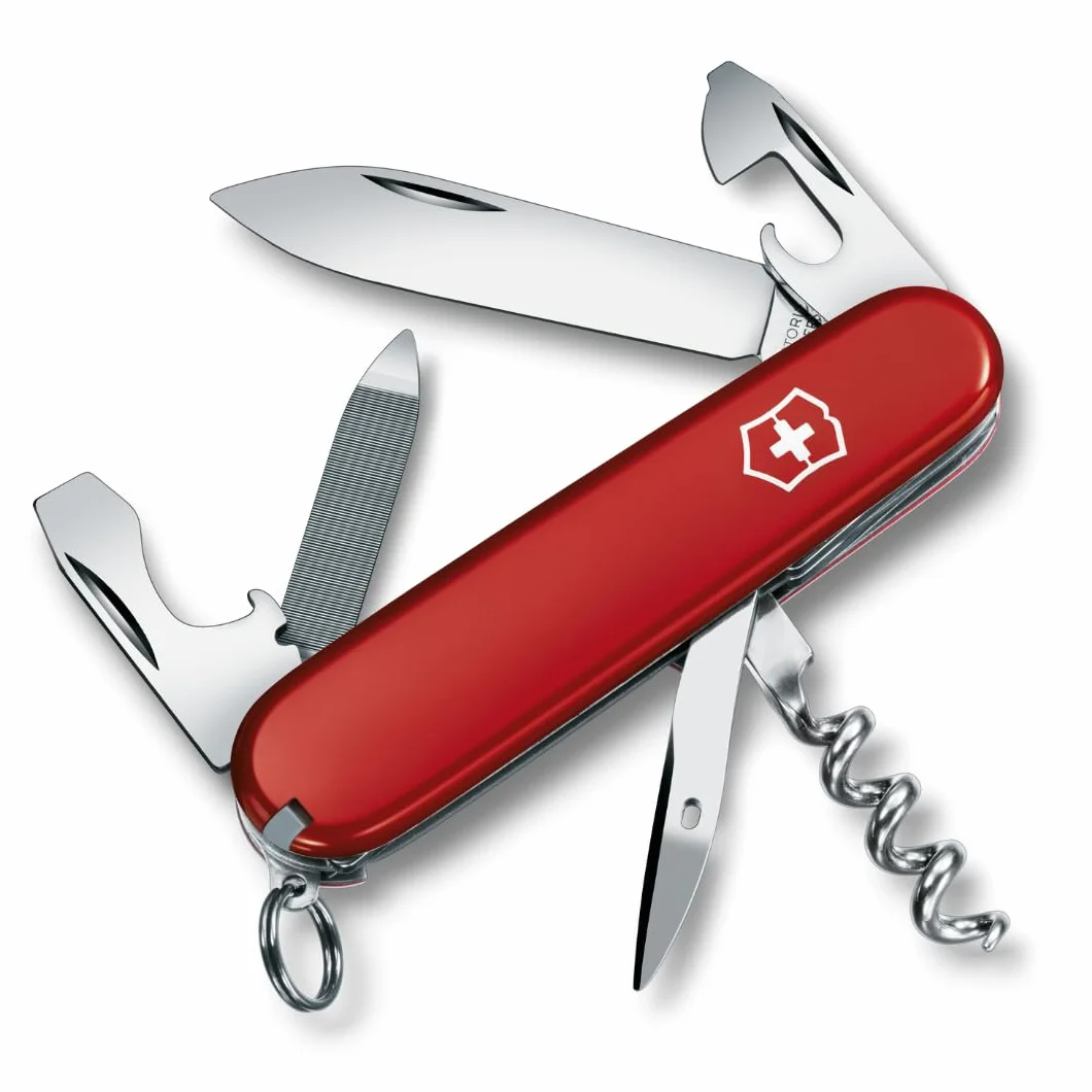 Victorinox Sportsman Coltello tascabile 13 funzioni lama cavatappi lima per unghie
