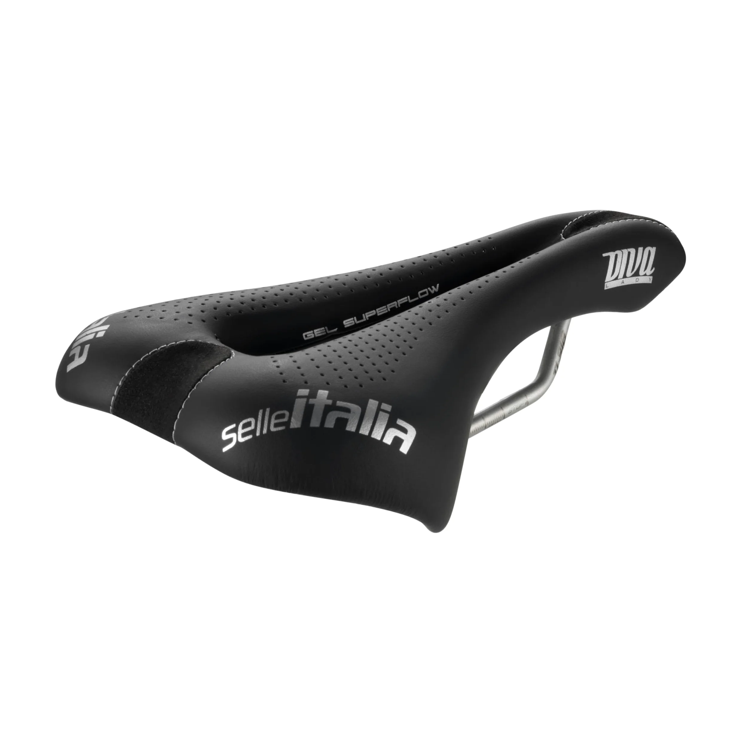 Selle Italia - Diva Gel Flow L3, Sellino da Donna, Bianco