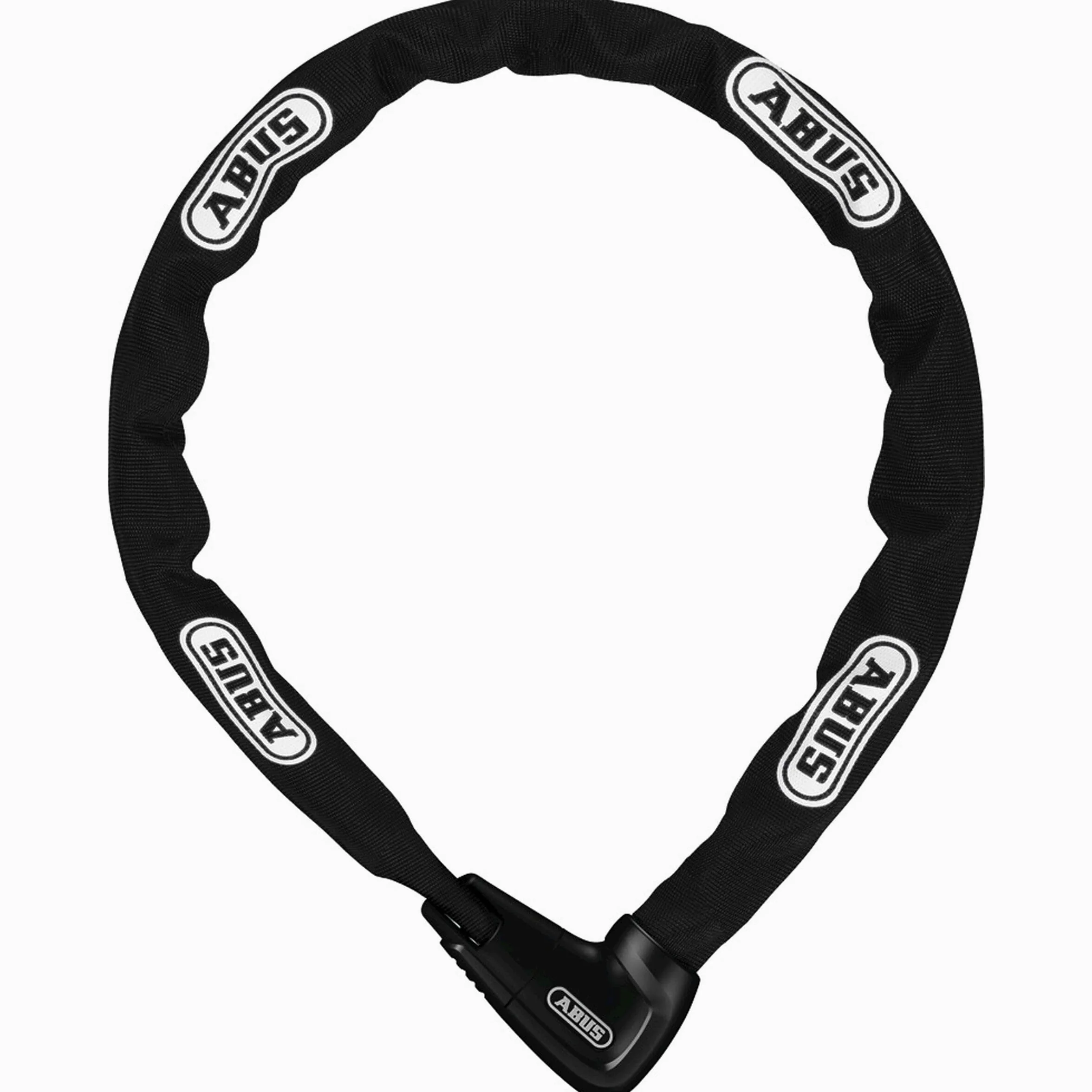 ABUS Lucchetto a catena Steel-O-Chain 9808K - Lucchetto per bicicletta con cilindro XPlus per la protezione contro le manomissioni - Livello di sicurezza 11 - Spessore 8 mm - Lunghezza 85 cm - Nero
