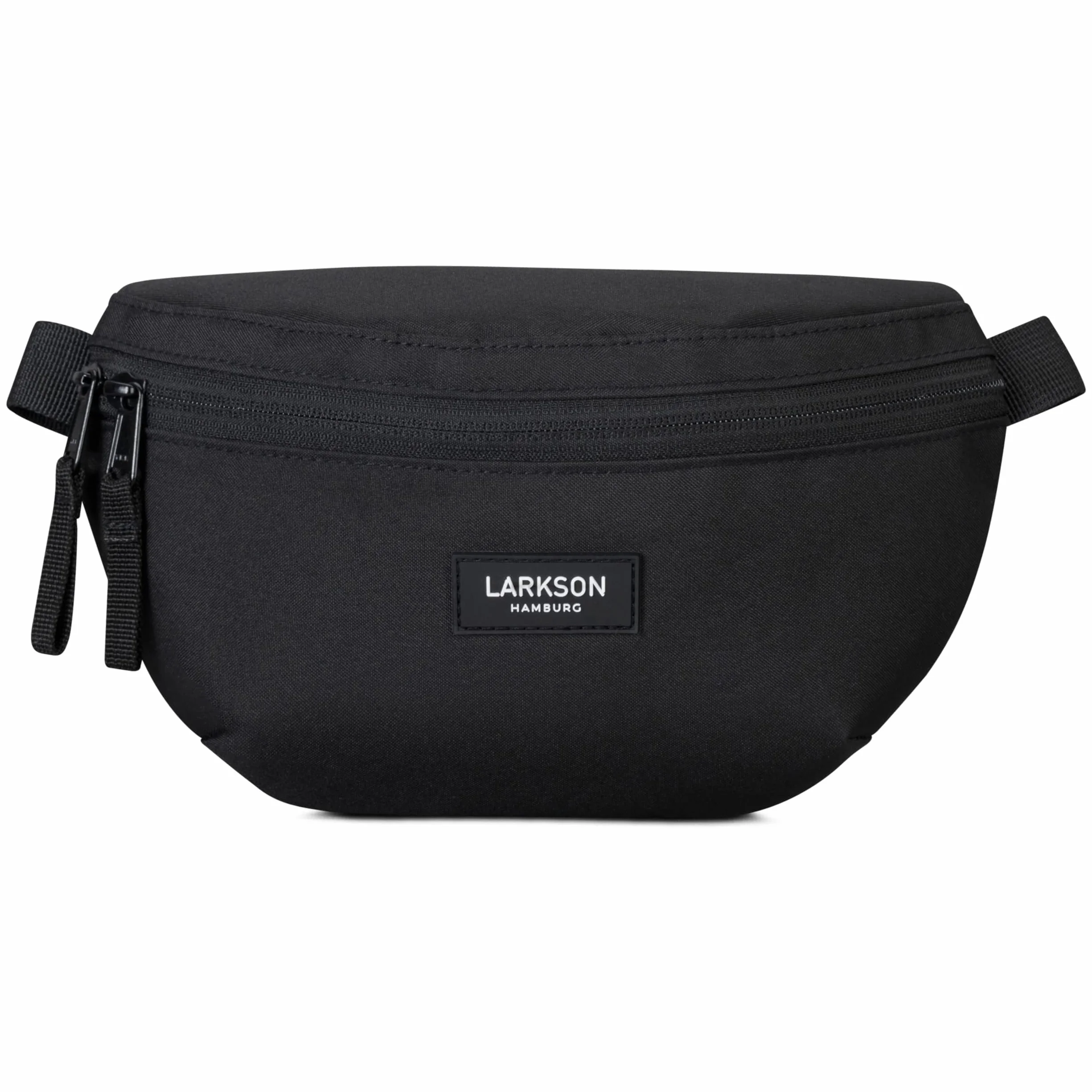 Larkson Marsupio Donna e Uomo Nero - Finn - Cintura Borsa a Tracolla Idrorepellente per Festival e Sport