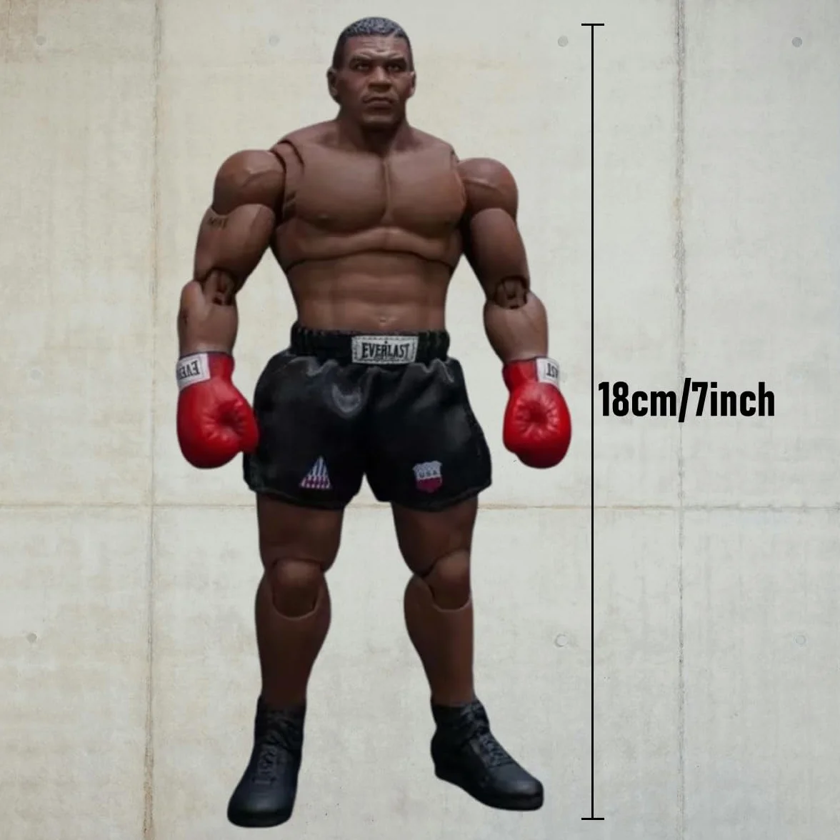 Action figure Tyson modelli personaggio boxe accessori 3 teste 3 cinture collezione
