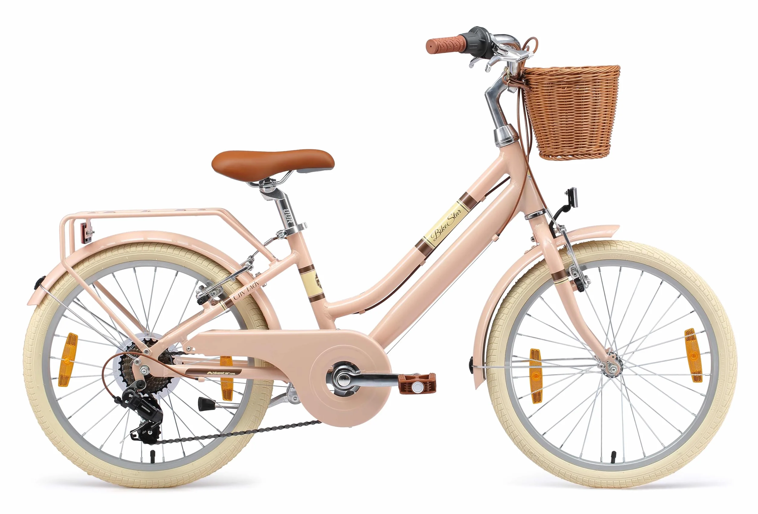 BIKESTAR Bicicletta per bambini in alluminio 20 pollici 7 velocità