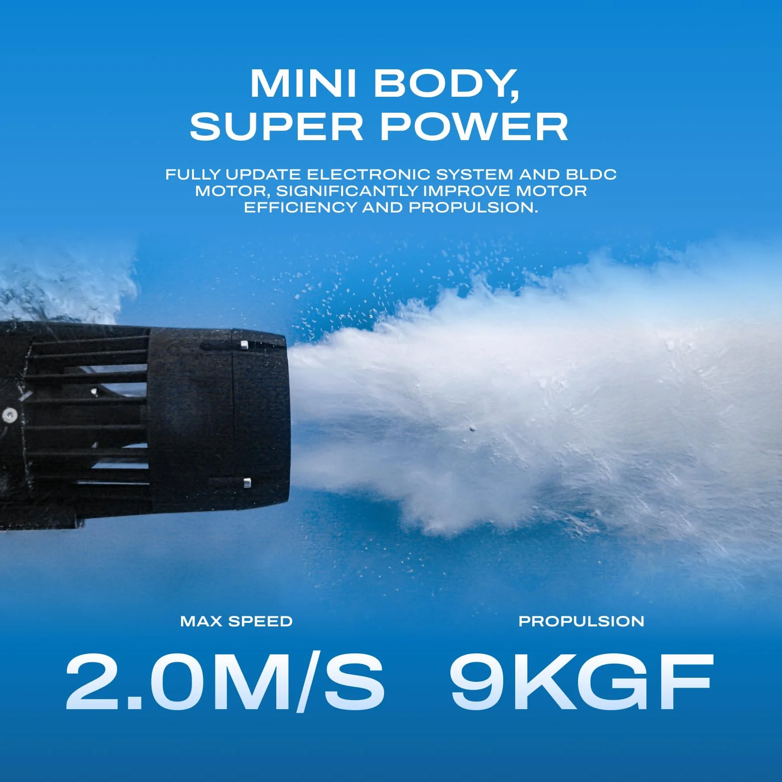 LEFEET Monopattino subacqueo P1 60 m impermeabile 2m/s Super Power Mini