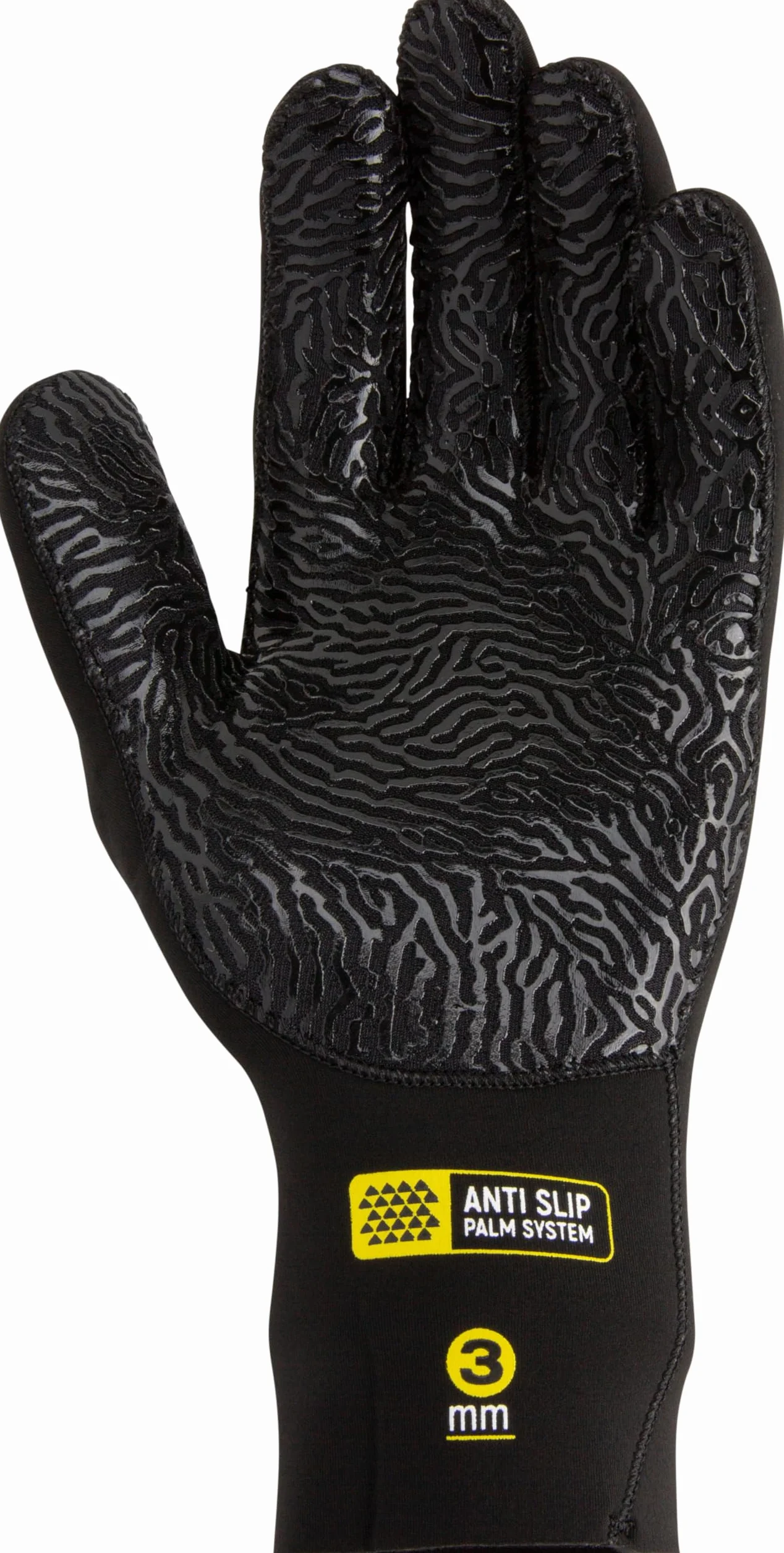 CRESSI Cruz Gloves 3mm Neoprene Black Anti Slip Palm System Immersione Adulto Unisex