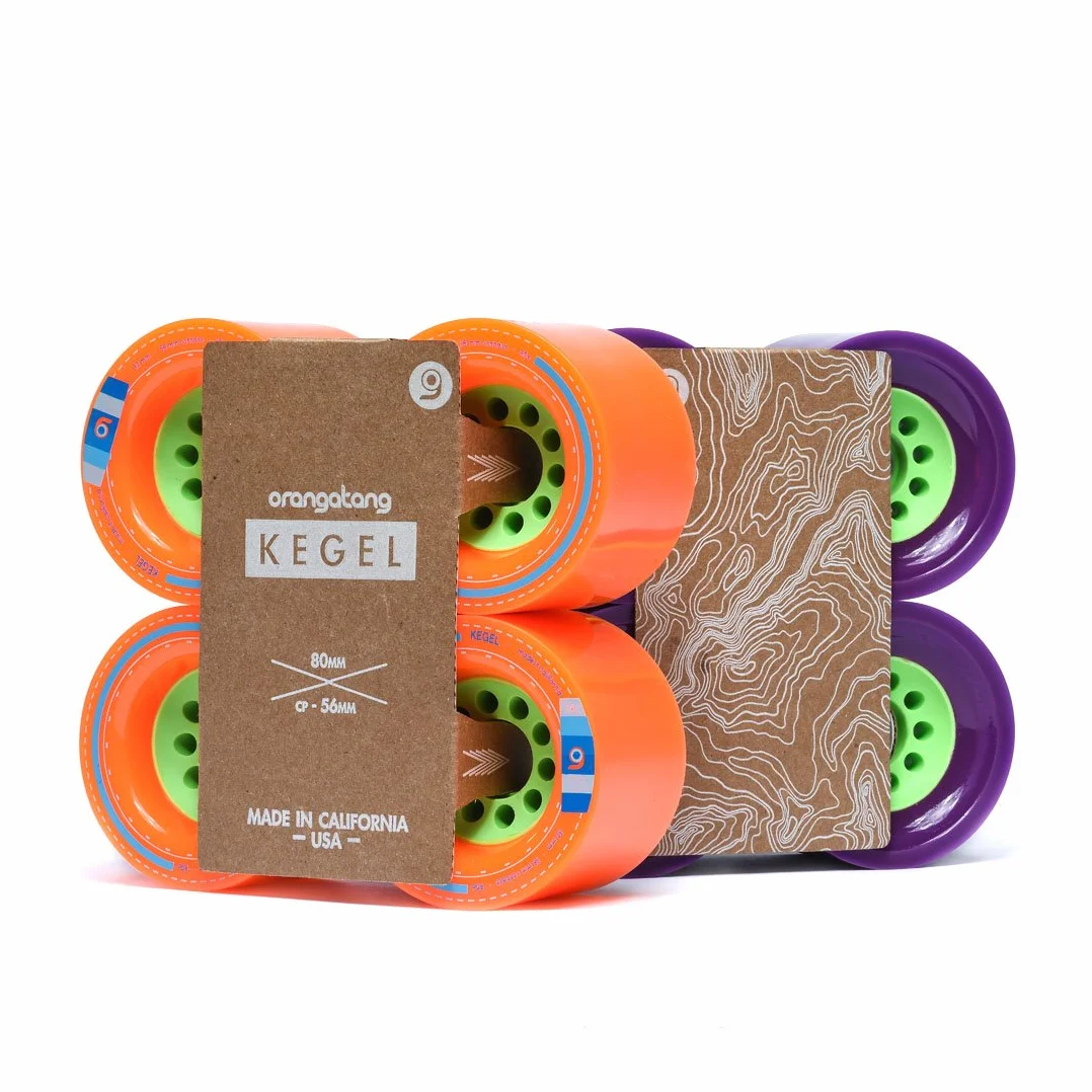Orangatang Kegel 80 A Longboard Wheels 80 mm