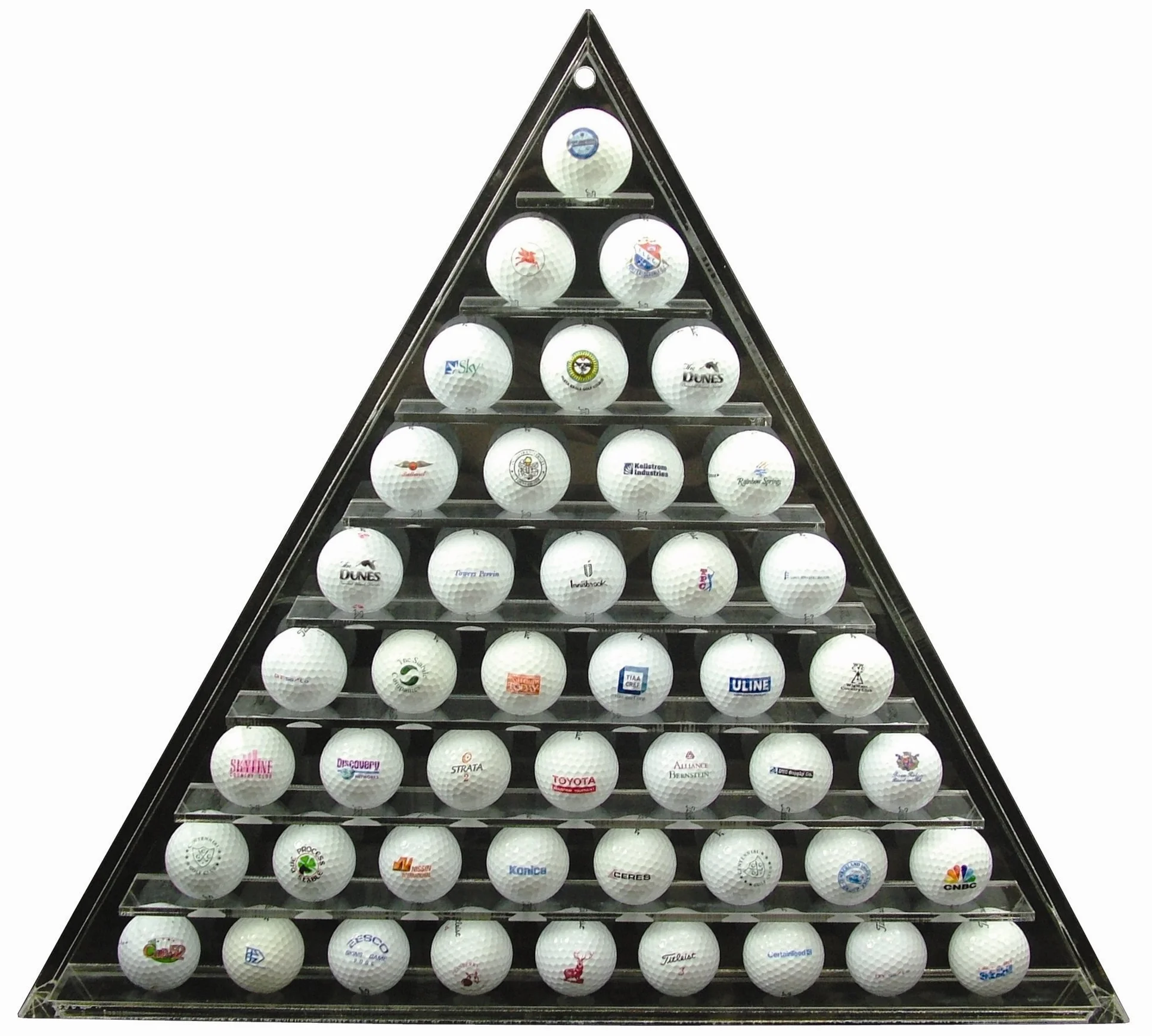 Longridge Perspex Showcase per palline da golf