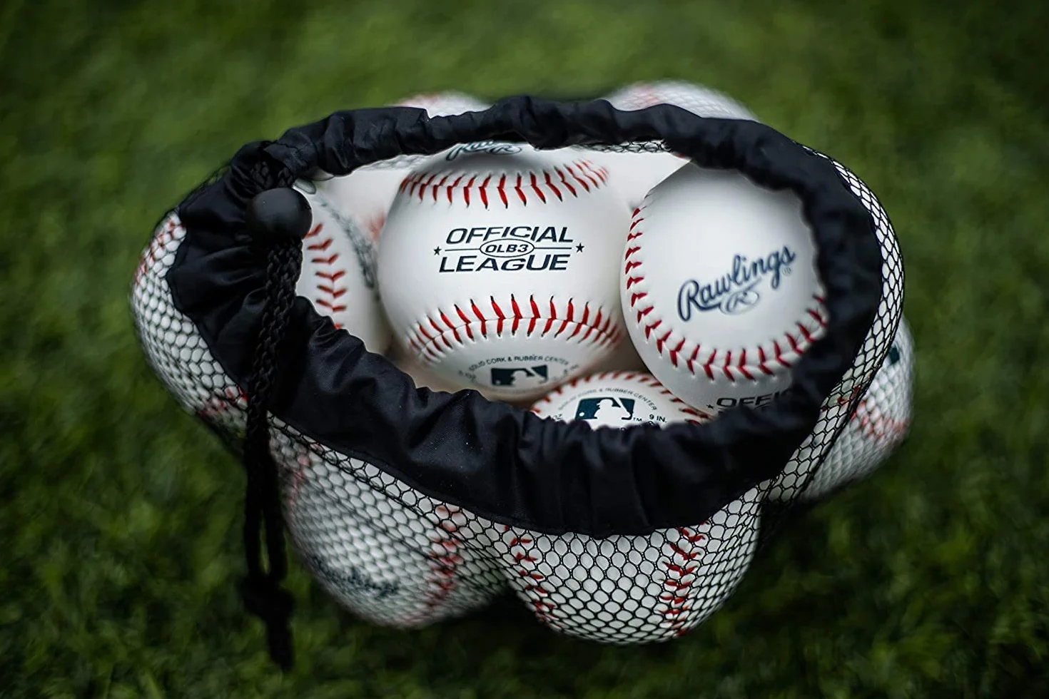 Rawlings Palloni da baseball confezione da 12 OLB3BAG12