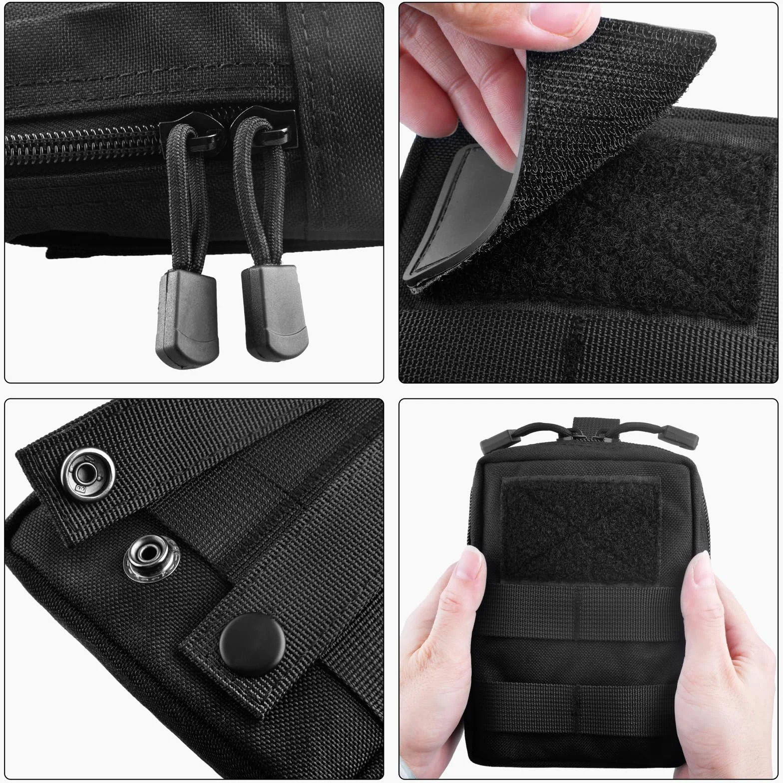 TRIWONDER Borsello Tattico Marsupio Militare Uomo Donna per Cinturone Borsa Tattica Molle EDC Caccia Campeggio