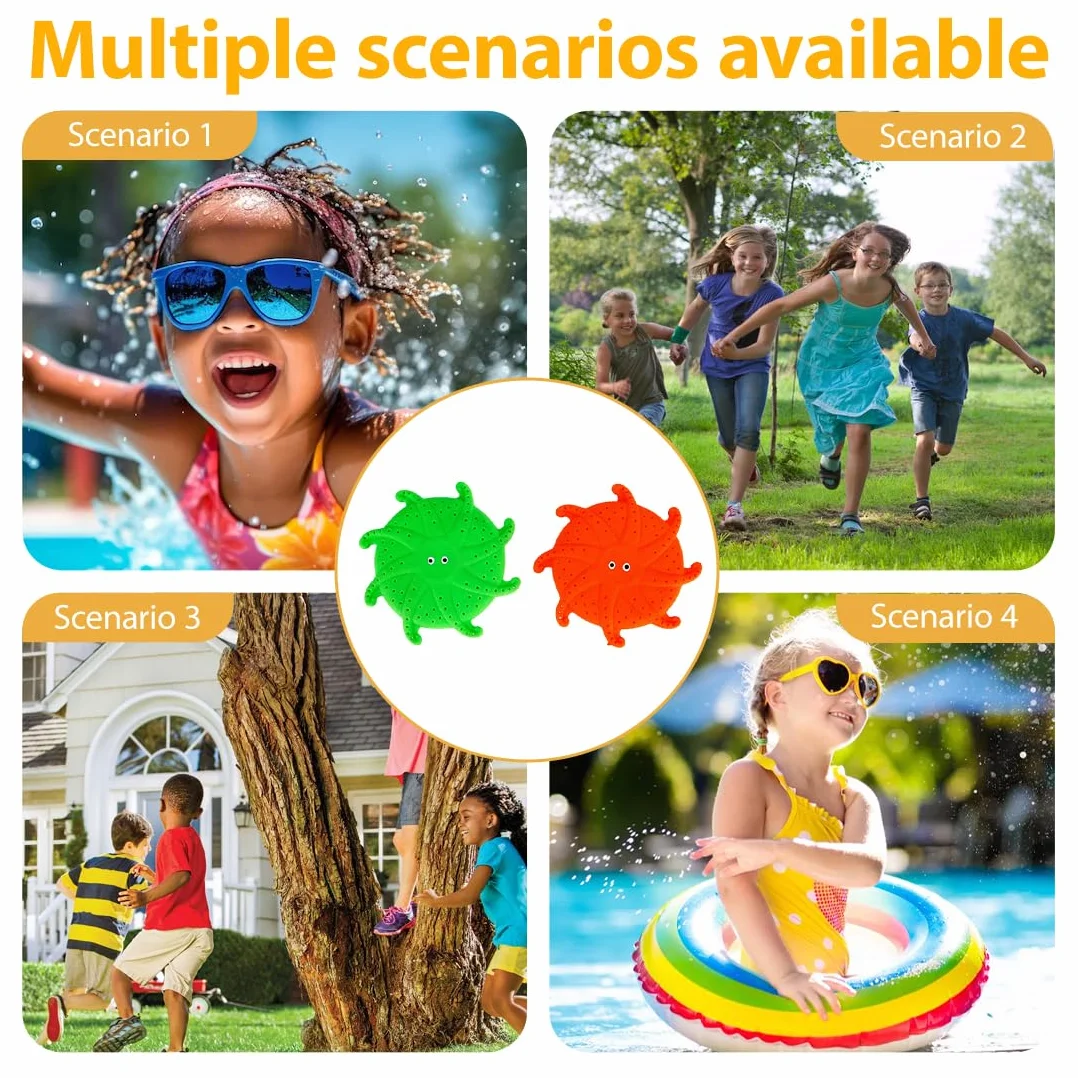 Spugna assorbente Frisbee 2 Pezzi, Giochi spiaggia bambini piscina