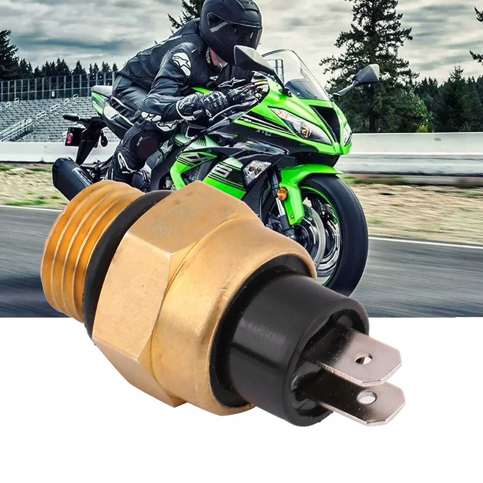 Sensore Termico Ventola di Raffreddamento Interruttore Termico Radiatore in Rame 2FM-039-067 per BJ250 BJ300GS