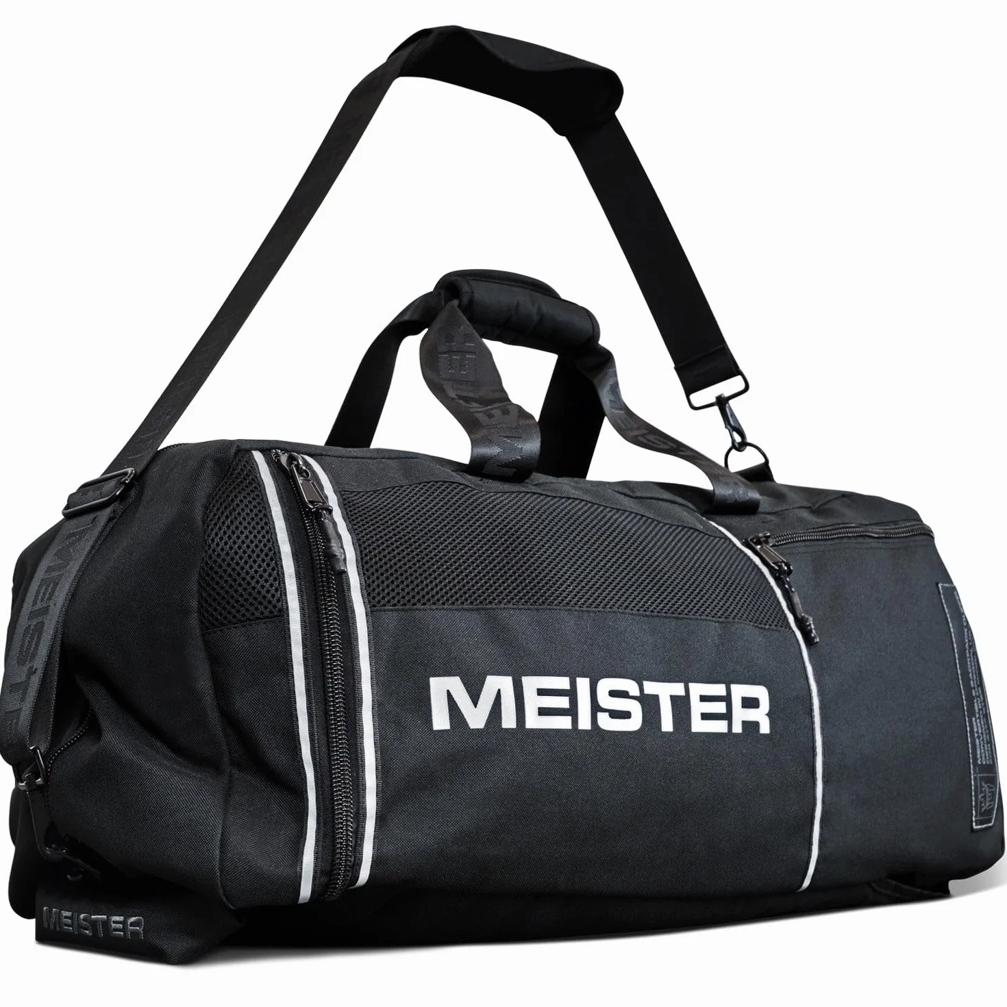 Meister ventilato Convertible Duffel Zaino Palestra Borsa Bagaglio a Mano
