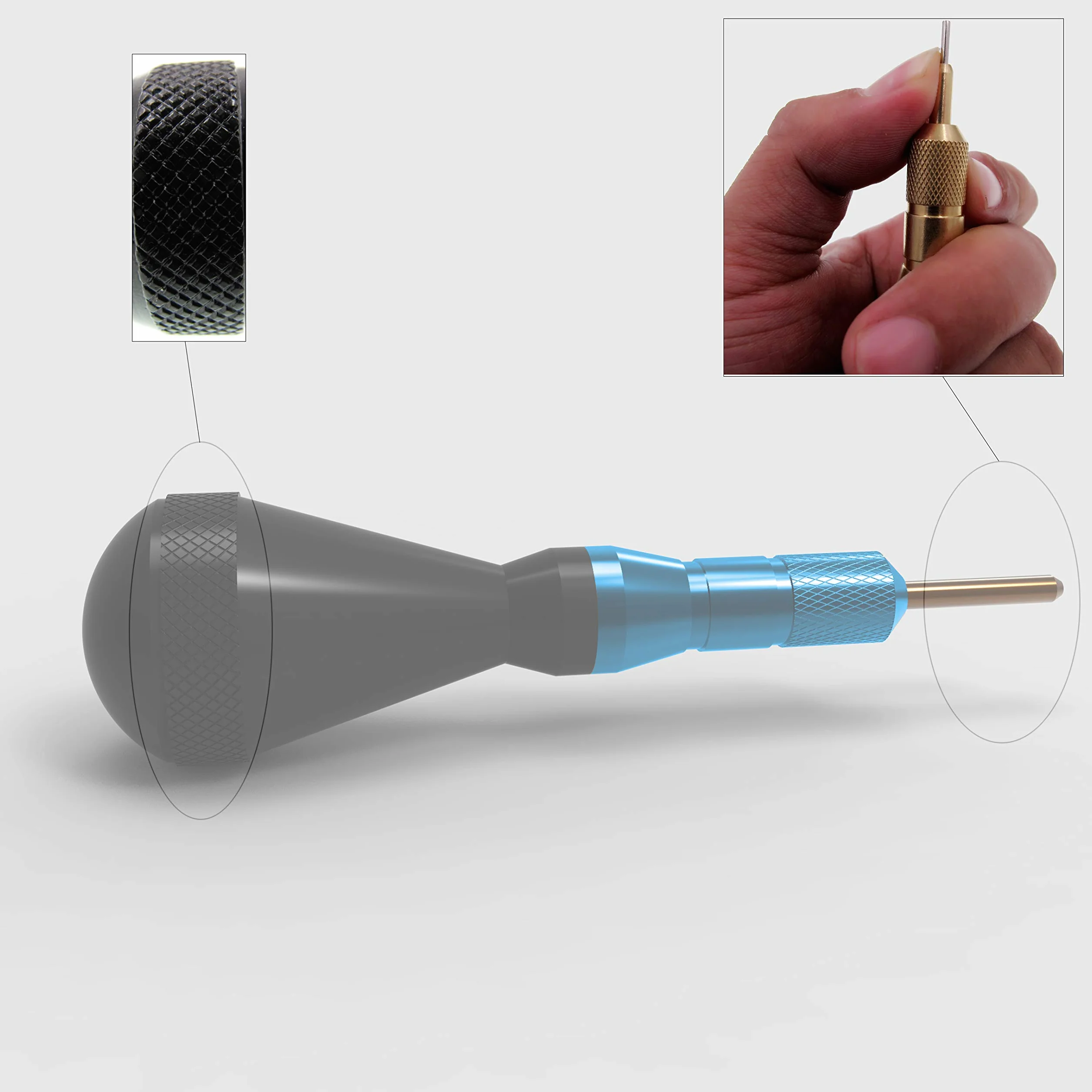 CyeeLife Utensile per Rimuovere Le Plastica Punte delle Freccette, Accessorio per Bersagli Elettronici Blu