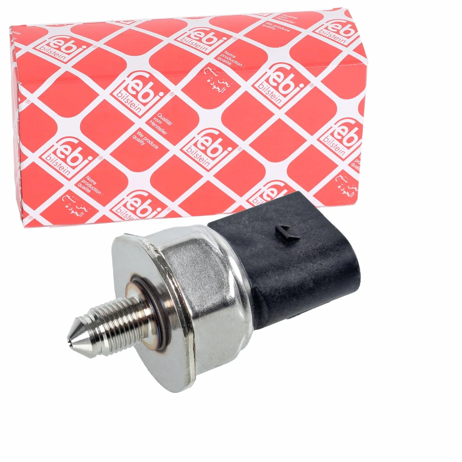 FEBI BILSTEIN Sensore, Pressione carburante 171884 Compatibile con: AUDI A3, A3 Cabriolet, A3 Limousine, A3 Sportback, A4 Allroad B9, A4 B8, A4 B8 Avant, A4 B9, A4 B9 Avant, A5, A5, A5 Cabriolet