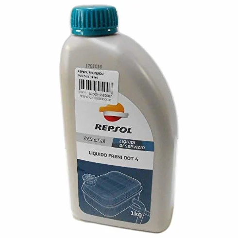 Repsol DOT 4 1kg Olio Liquido Freni per Tutti i Tipi di Veicoli