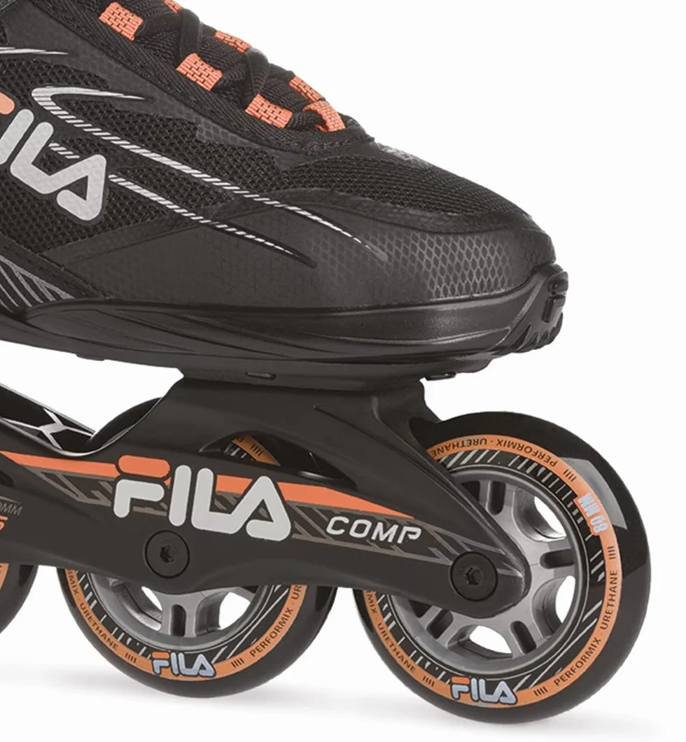 FILA LEGACY COMP LADY Pattini in linea nero arancione 2022