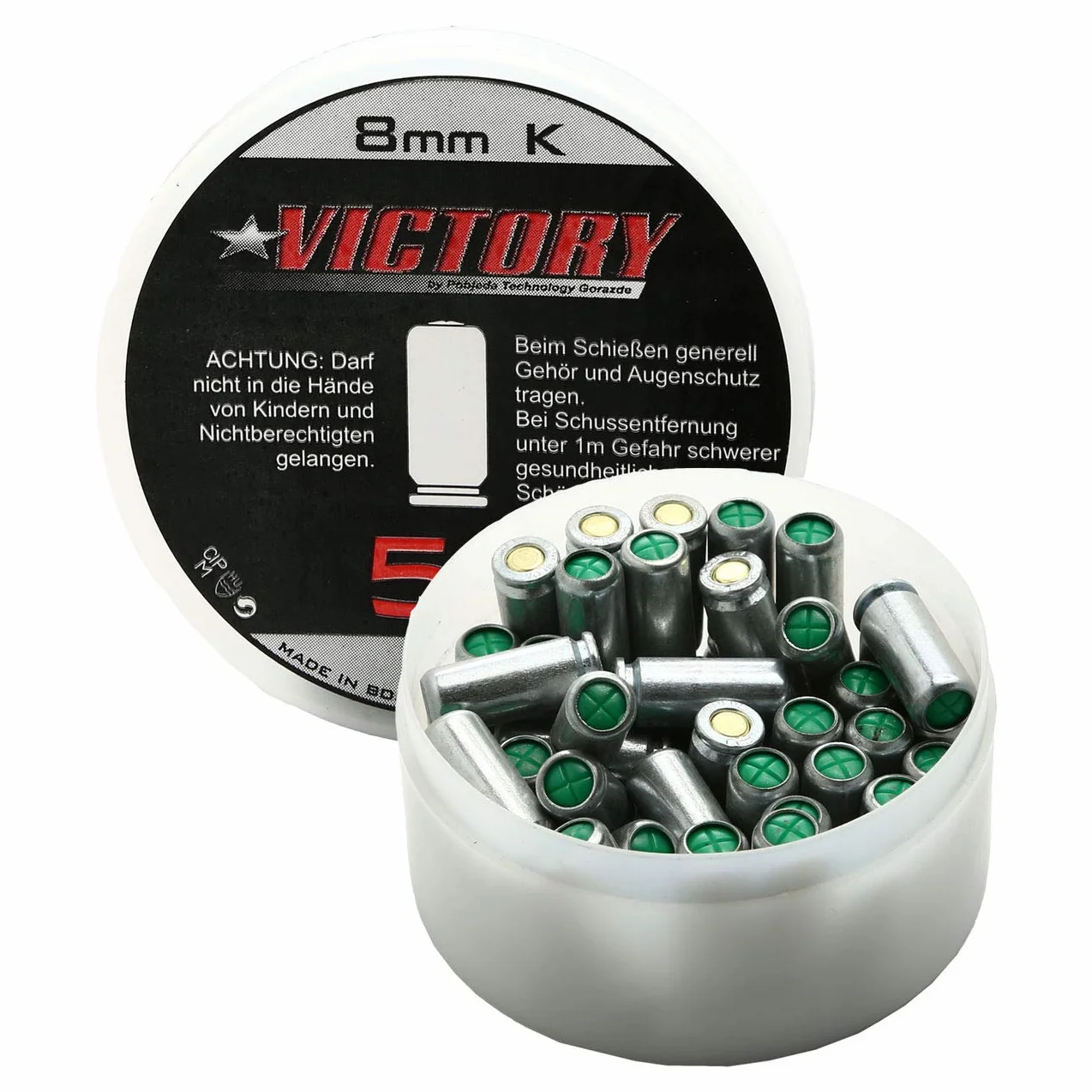 Victory Blank CARTRIDGES 8 mm