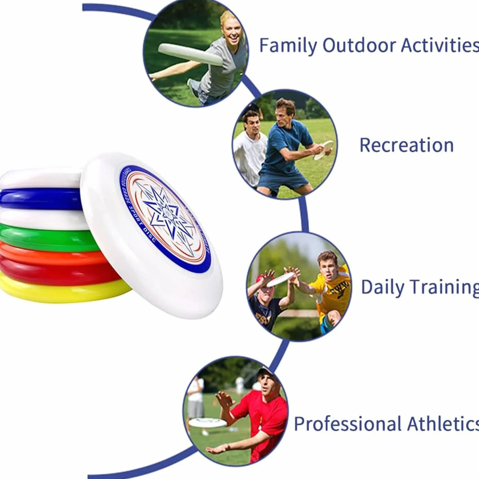 Frisbee 175g Professional Disc Ultimate Competition Funsport