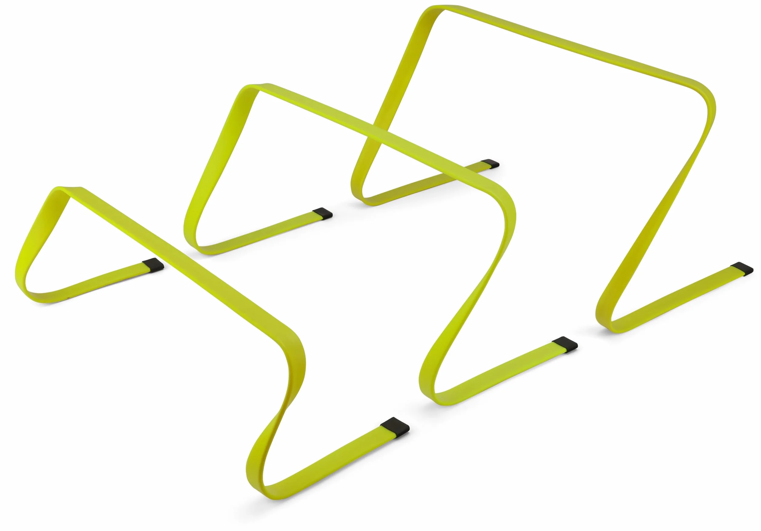 HAEST Ostacoli Flessibili per coordinazione 6 Pezzi 16 cm 22 cm 30 cm