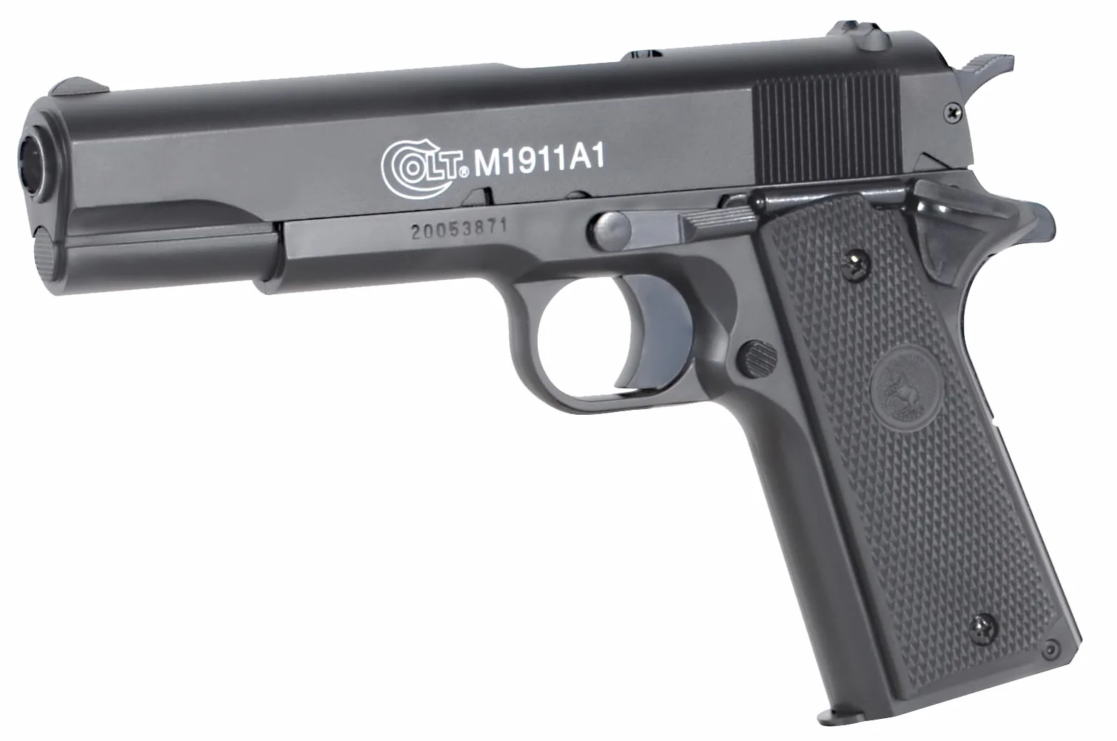 Cybergun Colt M1911-A1 HPA Metallo Nero Pistone a molla